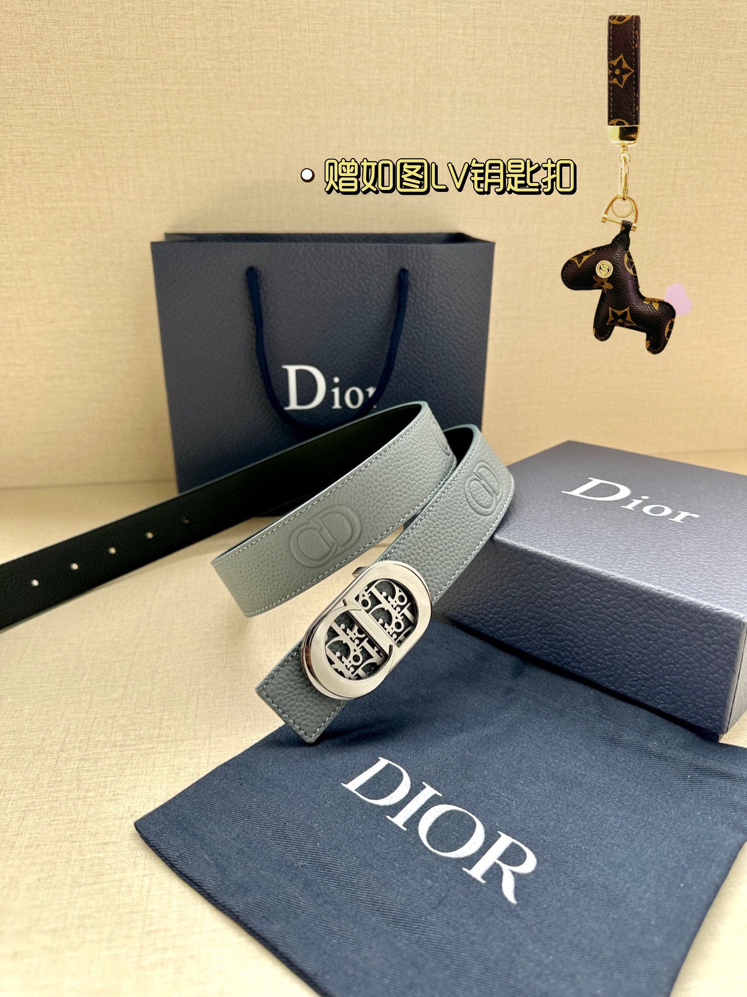 Dior Leather Belts 1:1 Mirror Version