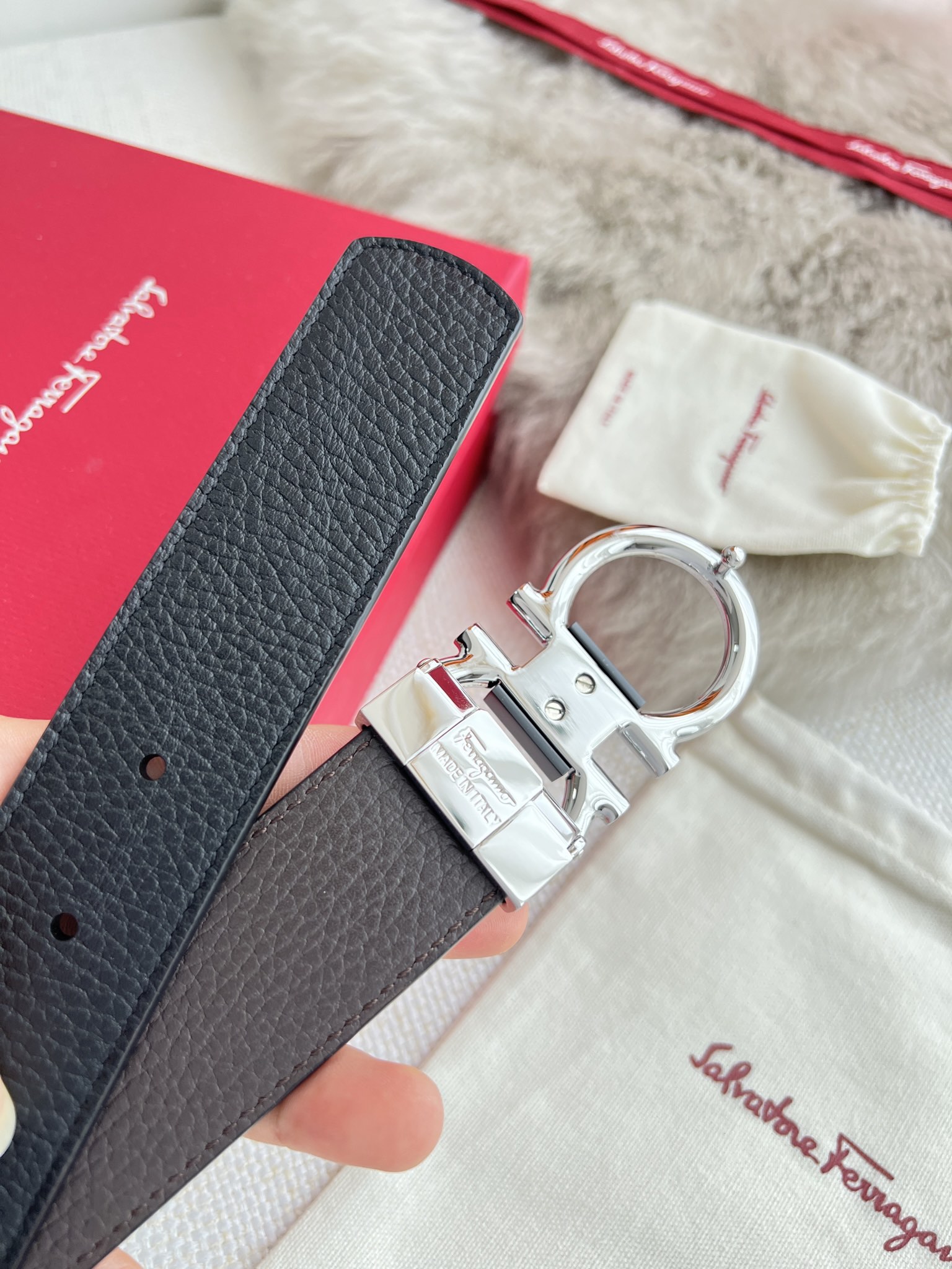 Ferrgamo Leather Belts 1:1 Mirror Version