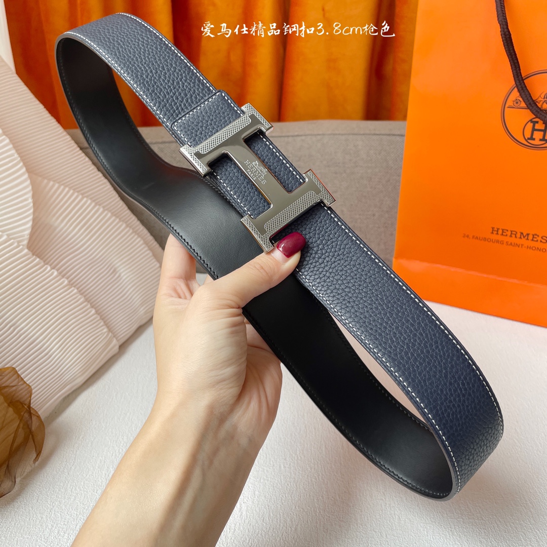 Hermes Leather Belts 1:1 Mirror Version
