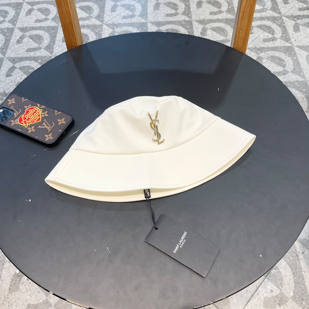 Saint Laurent YSL Collapsible Stylish Breathable Bucket Hat Sunhat （Replica）