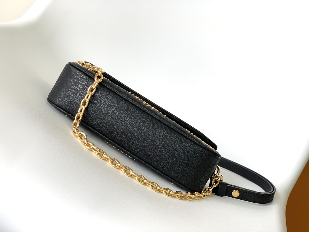 Louis Vuitton 10A Handbag Shoulder Bag Top Mirror Quality Version Wallet on Chain Ivy M82653