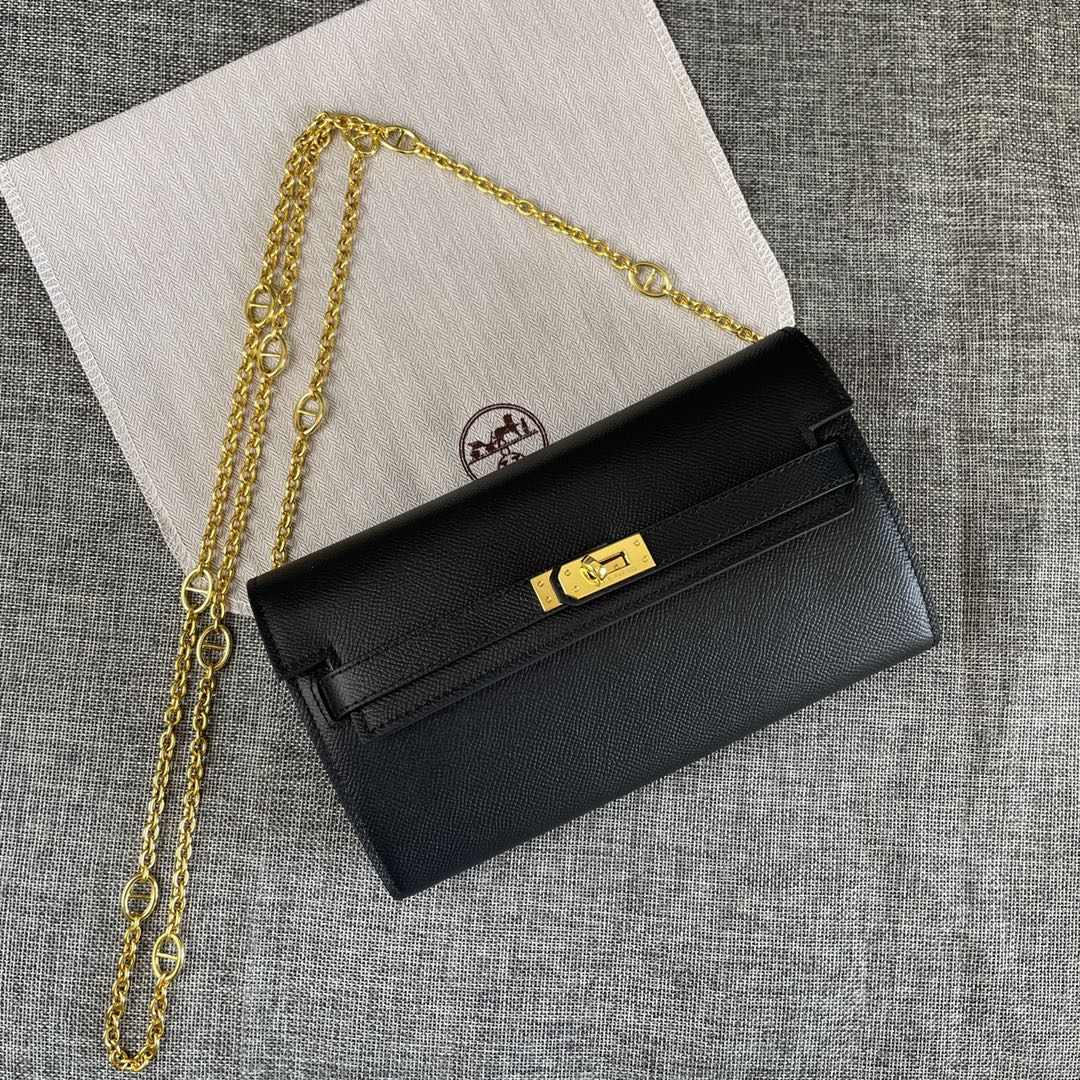 Hermes Kelly Chain Purse Bag Wallets(Replica)