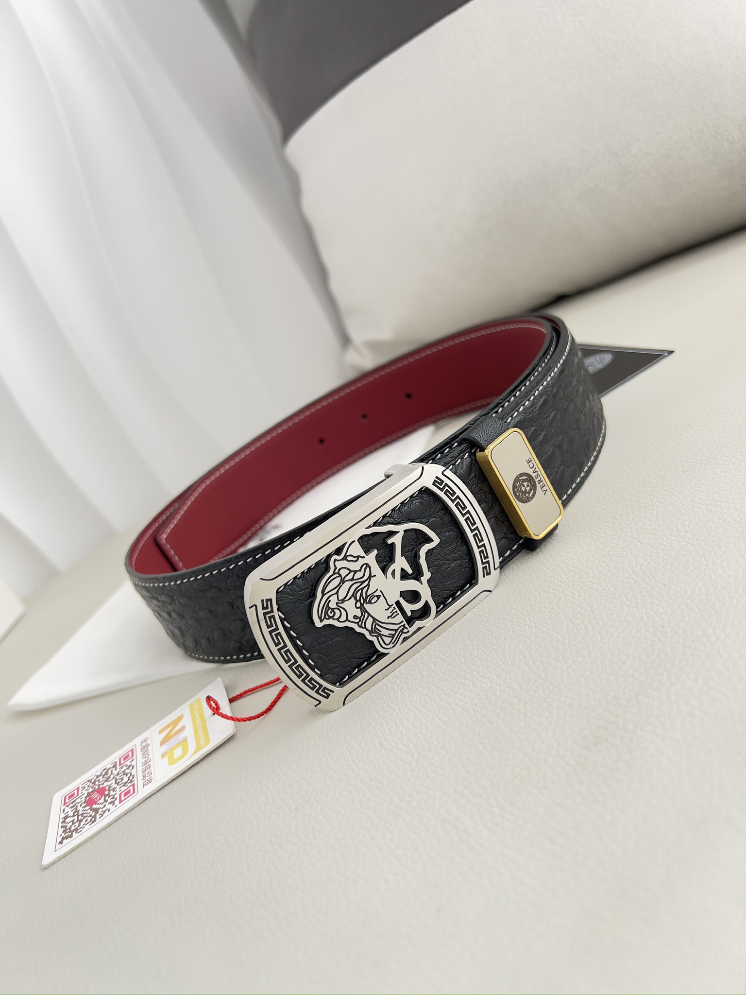 Versace Leather Belts 1:1 Mirror Version