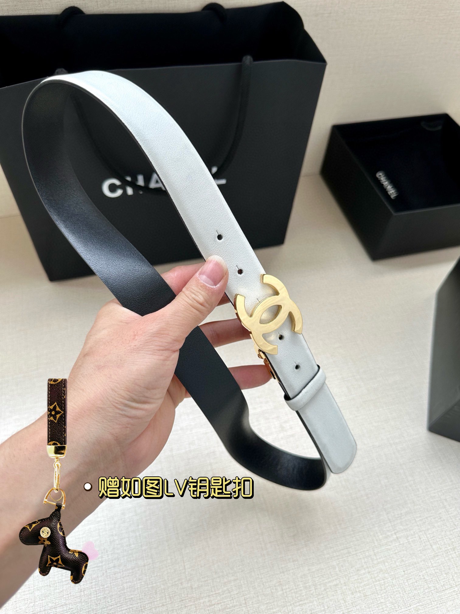 Chanel Leather Belts 1:1 Mirror Version