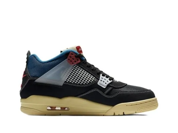 Union LA Air Jordan 4 Retro Sp “Off Noir”(Replica)