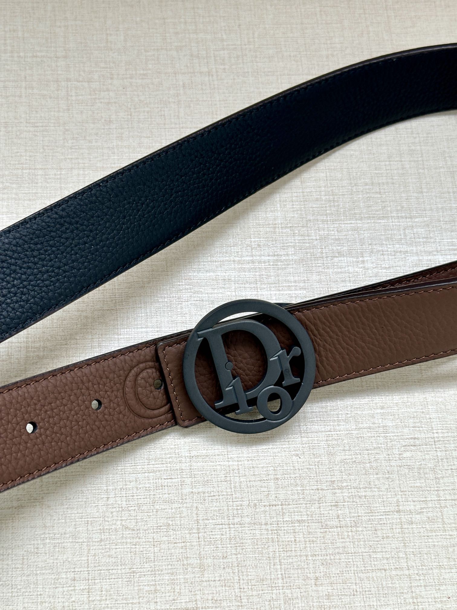 Dior Leather Belts 1:1 Mirror Version