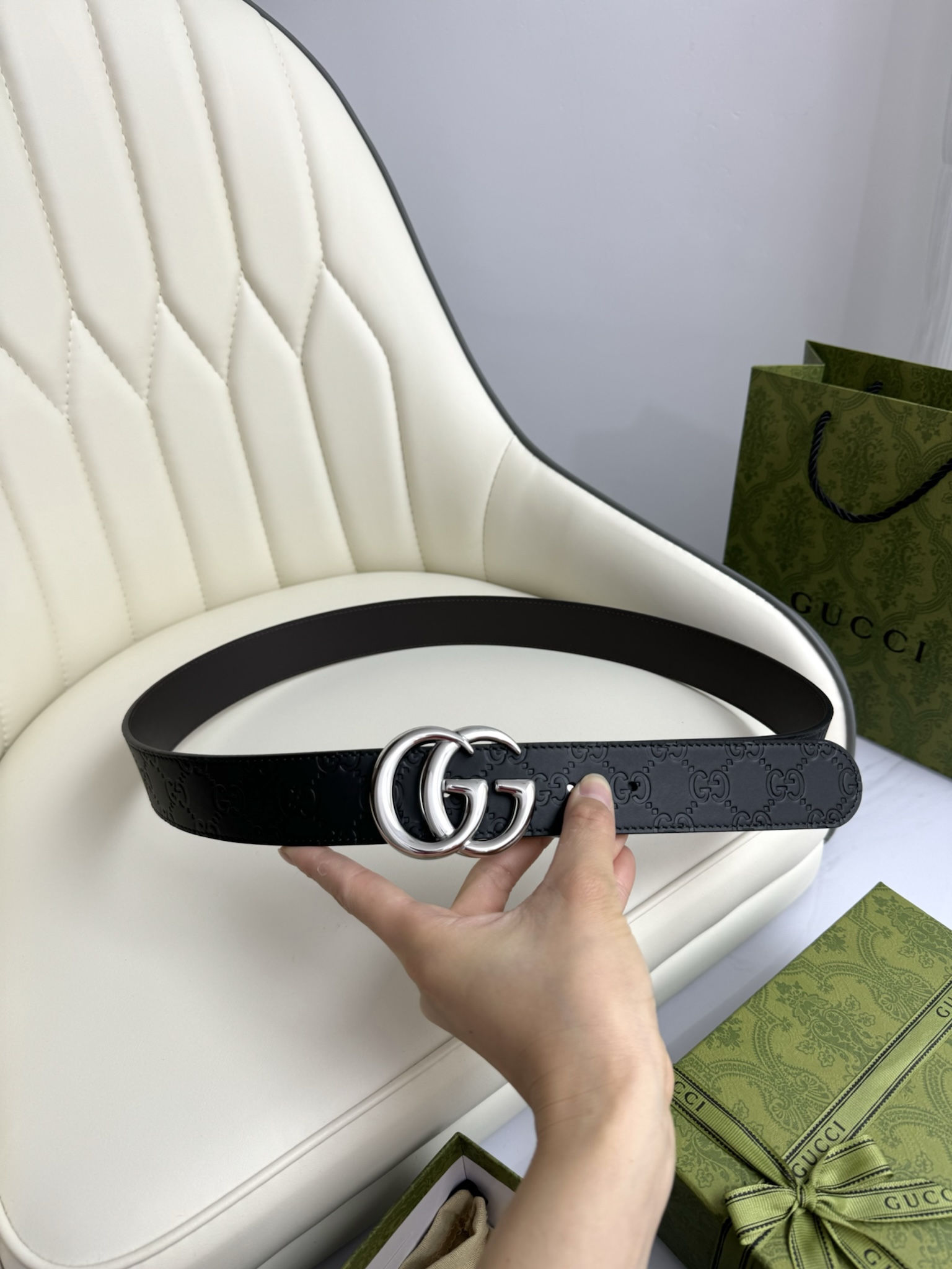 Gucci Leather Belts 1:1 Mirror Version