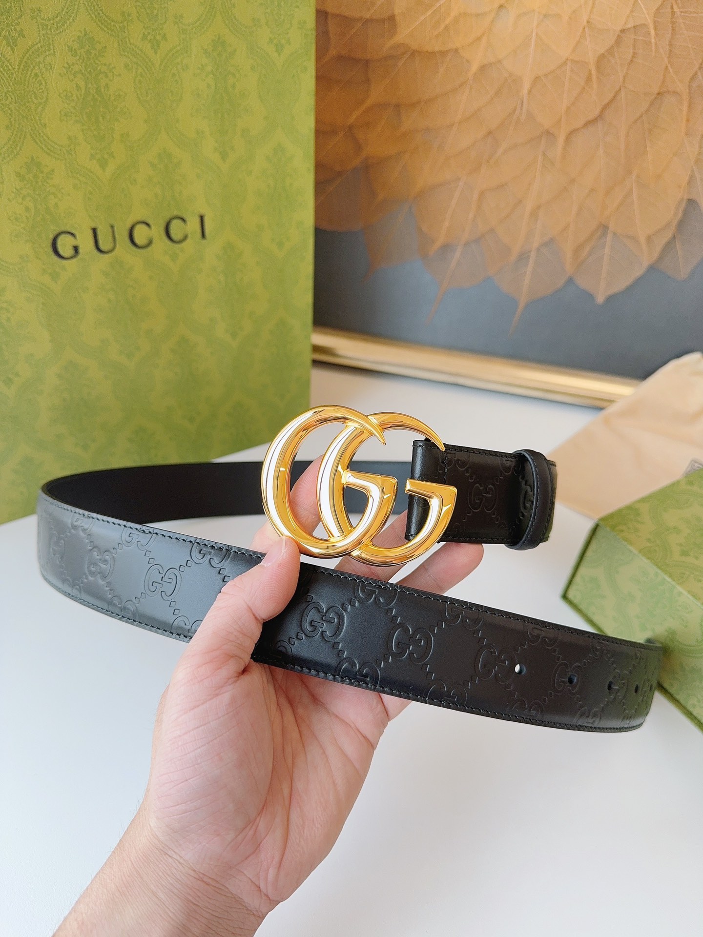 Gucci Leather Belts 1:1 Mirror Version