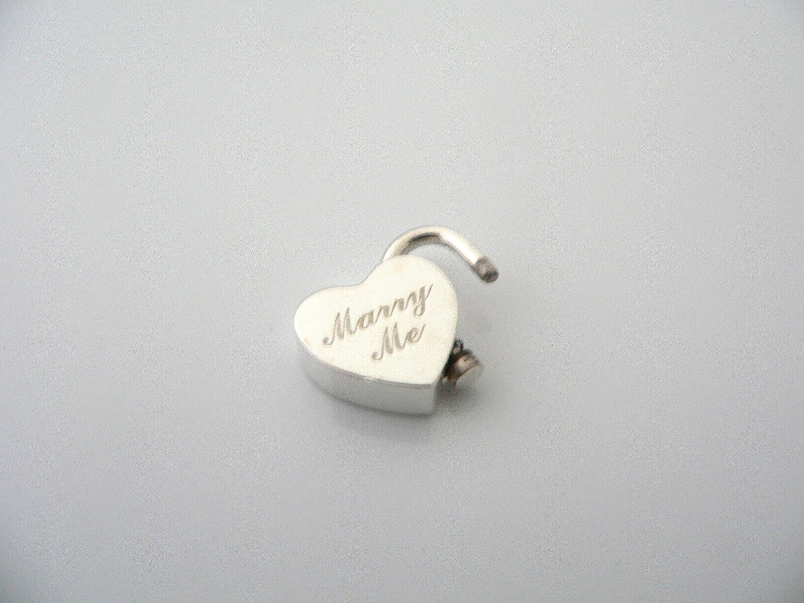 Tiffany & Co Marry Me Heart Love Padlock Pendant Charm 4 Necklace Bracelet T Co