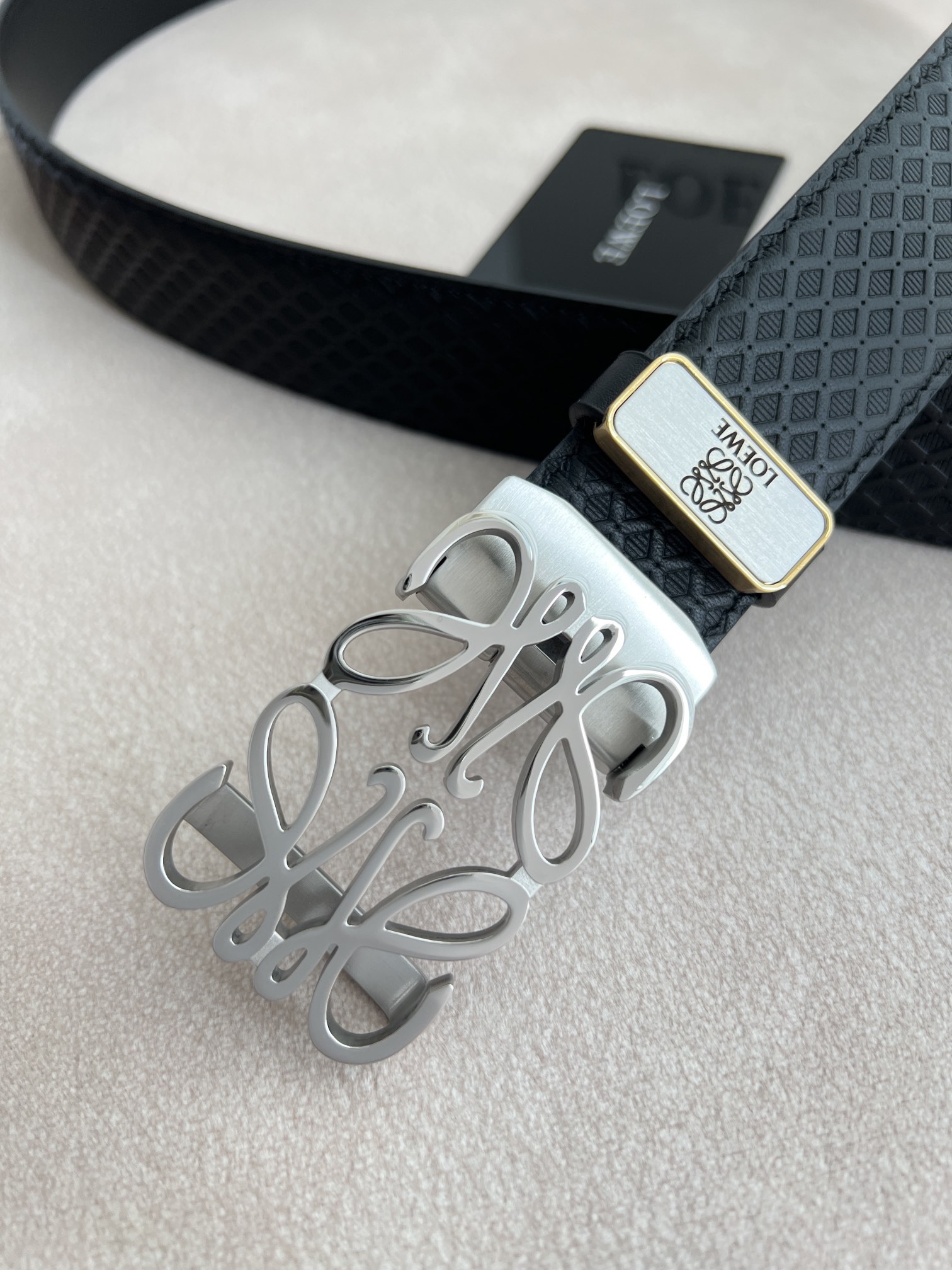 Loewe Leather Belts 1:1 Mirror Version