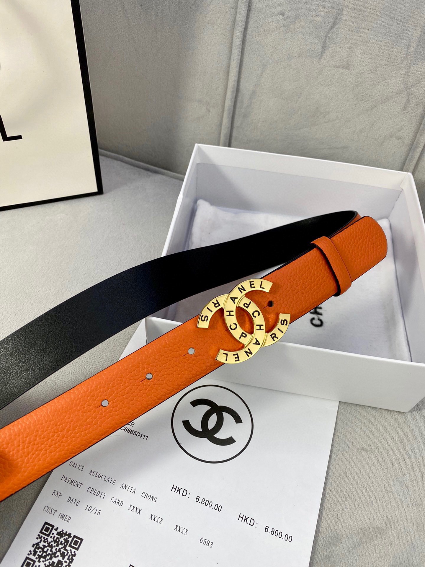 Chanel Leather Belts 1:1 Mirror Version