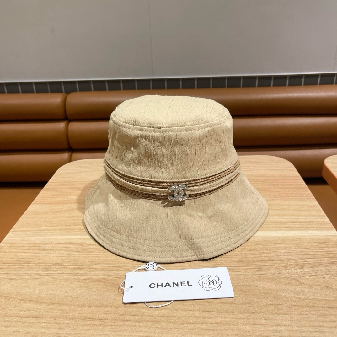 Chanel Shopping Shade Leisure Basin Hat Sunhat （Replica）