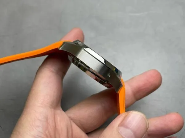 Aquanaut 5968A-001 Chronograph 42.2 mm,Steel,5968A-001 Orange Strap