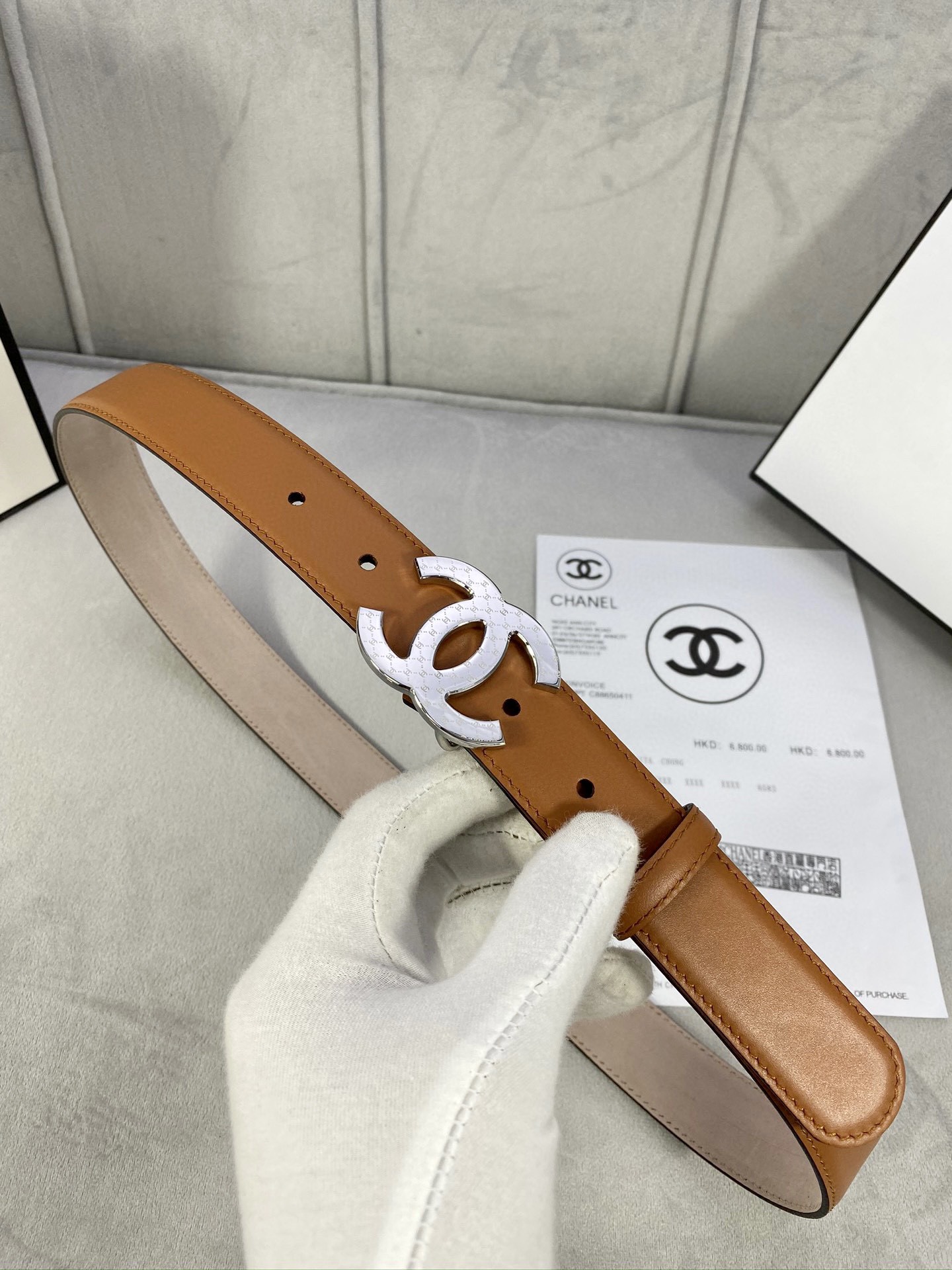 Chanel Leather Belts 1:1 Mirror Version