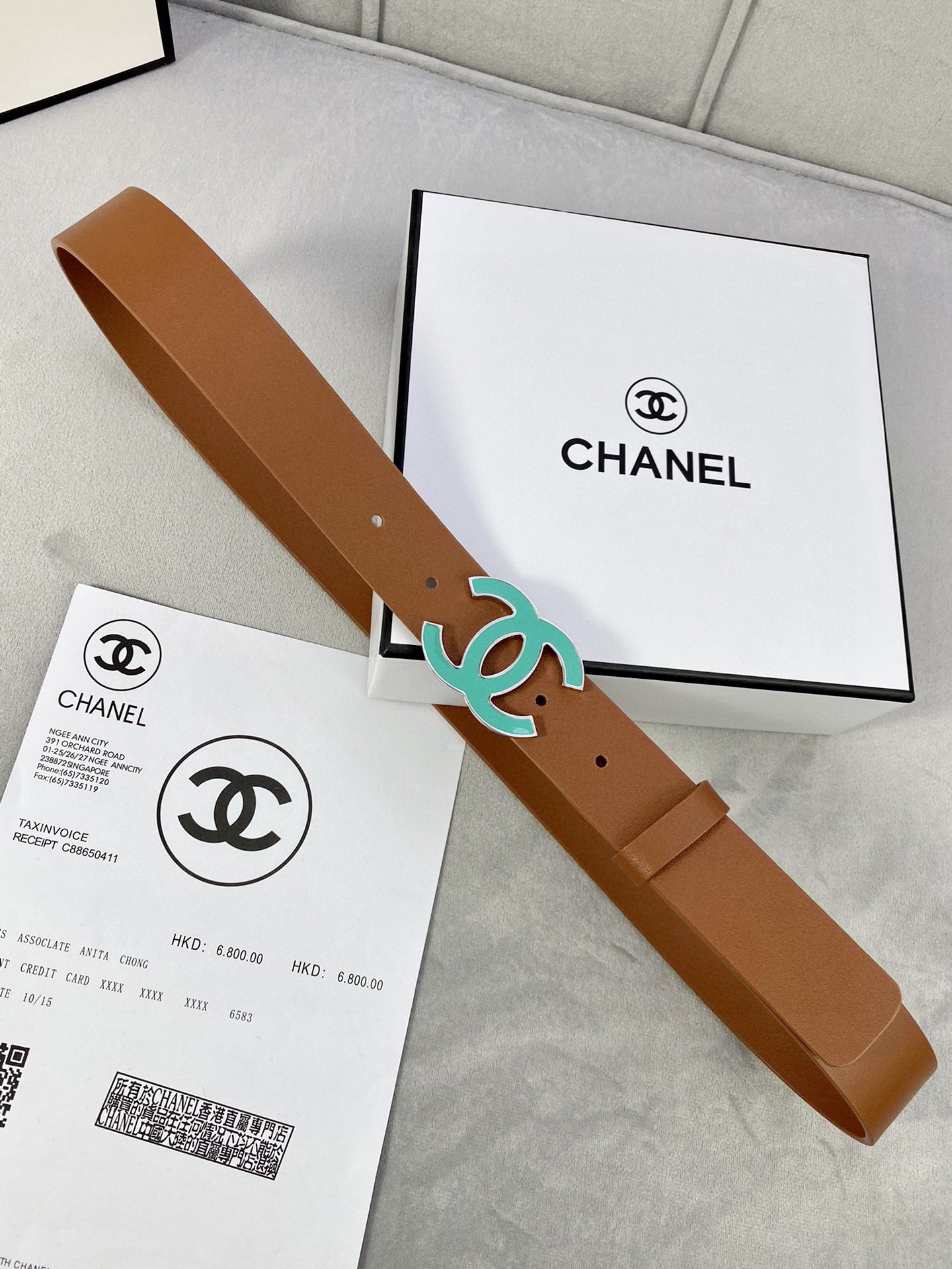 Chanel Leather Belts 1:1 Mirror Version