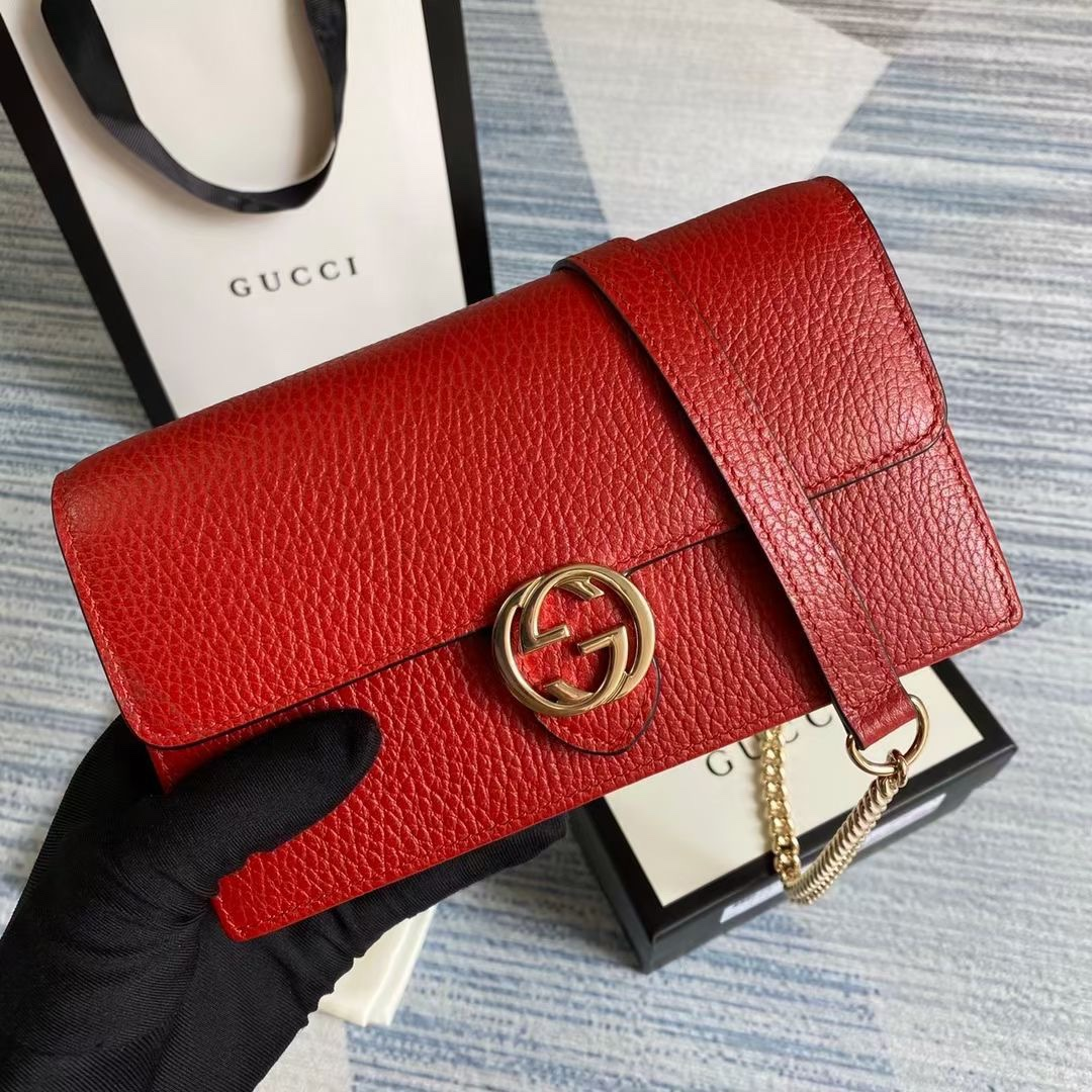 Gucci Buckle Organ Crossbody Bag(Replica)
