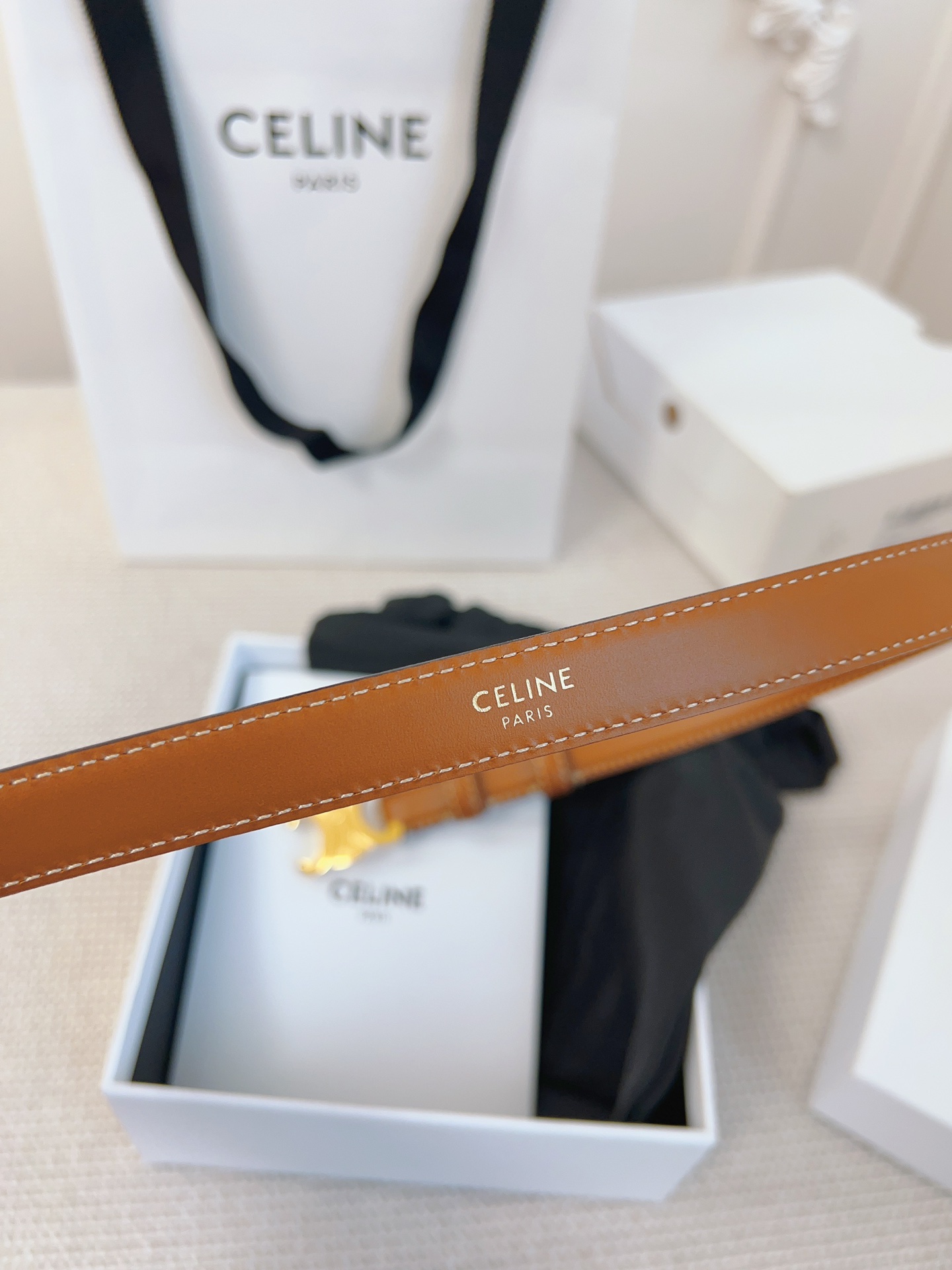Celine Leather Belts 1:1 Mirror Version
