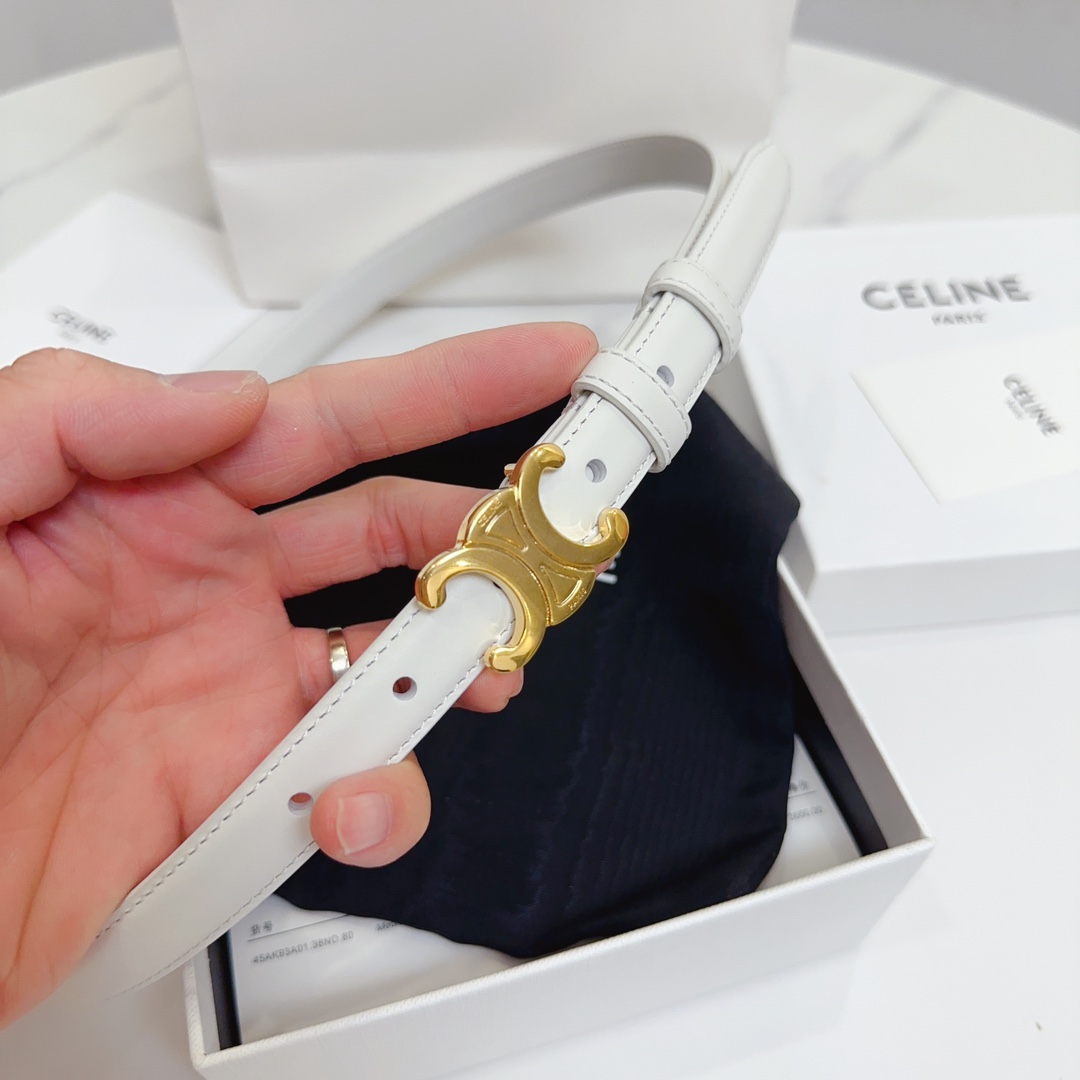 Celine Leather Belts 1:1 Mirror Version