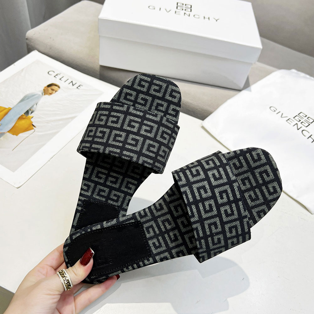Givenchy Comfortable Flat Flip-flops Slide Sandal(Replica)