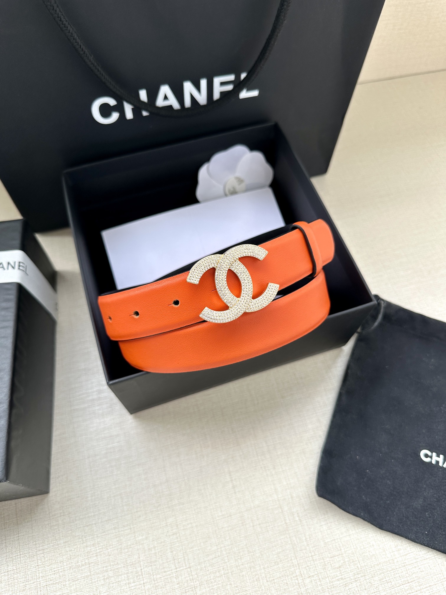 Chanel Leather Belts 1:1 Mirror Version