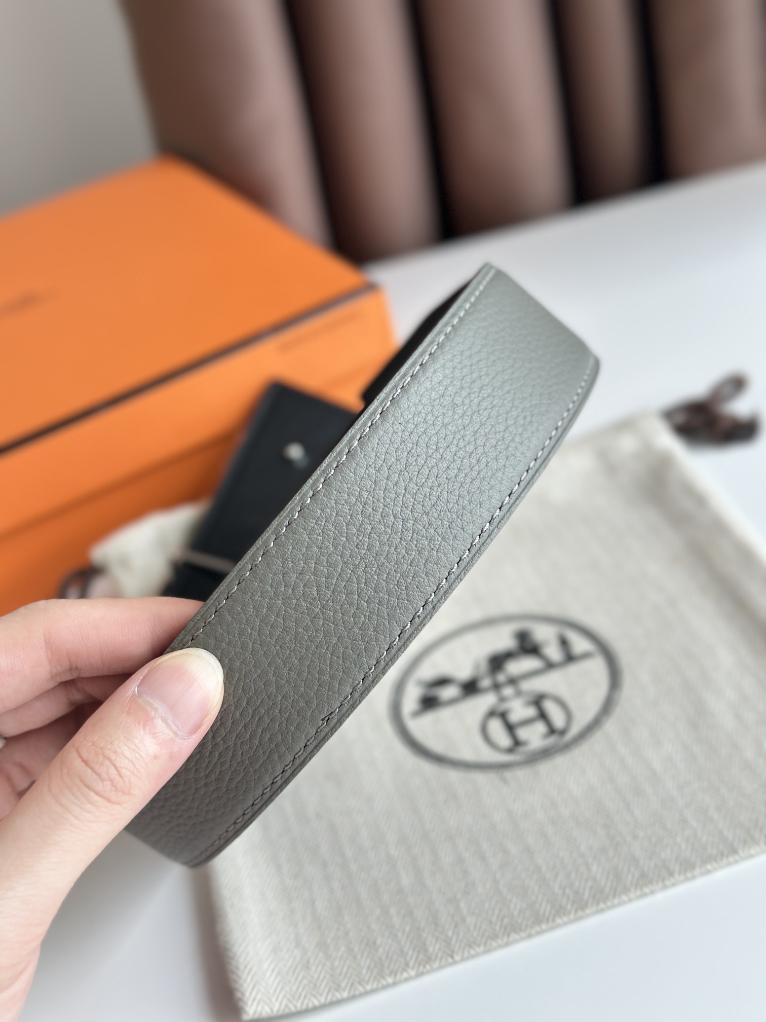 Hermes Leather Belts 1:1 Mirror Version