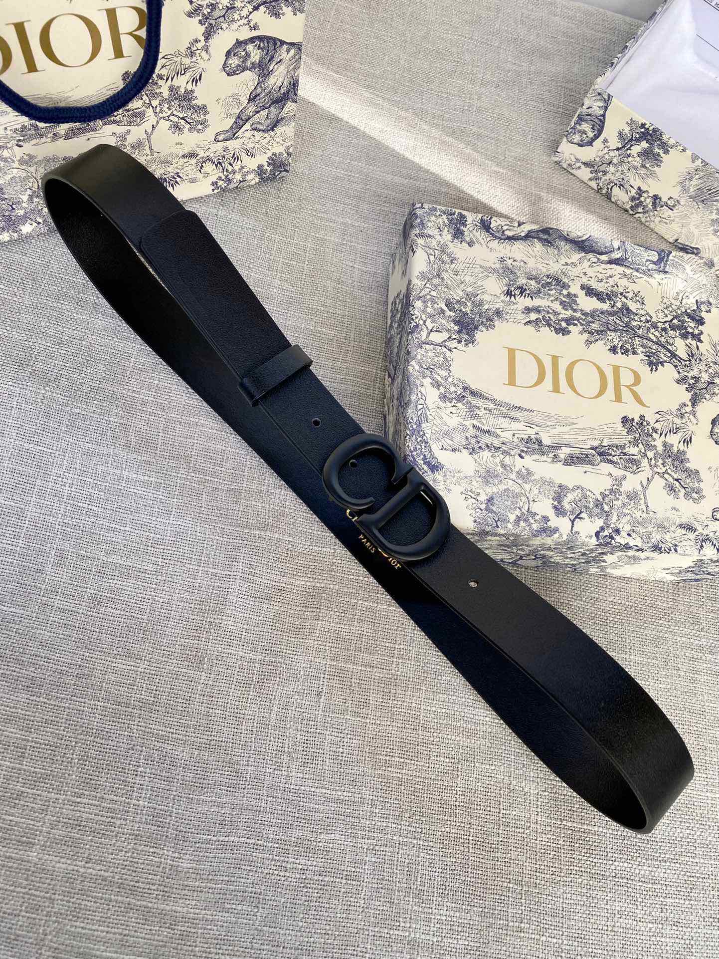 Dior Leather Belts 1:1 Mirror Version