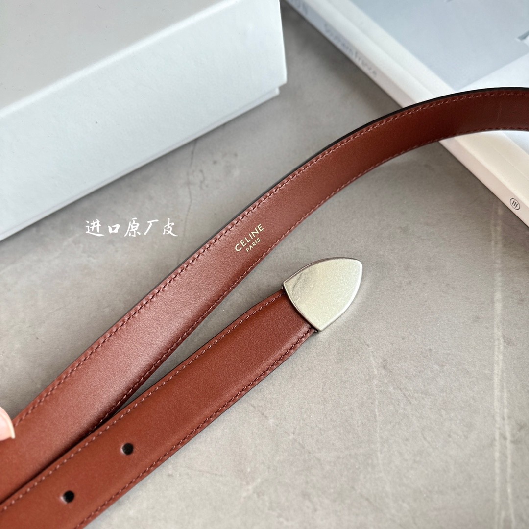 Celine Leather Belts 1:1 Mirror Version