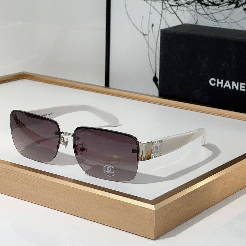 Chanel  Half frame Sunglasses Top quality （Replica）