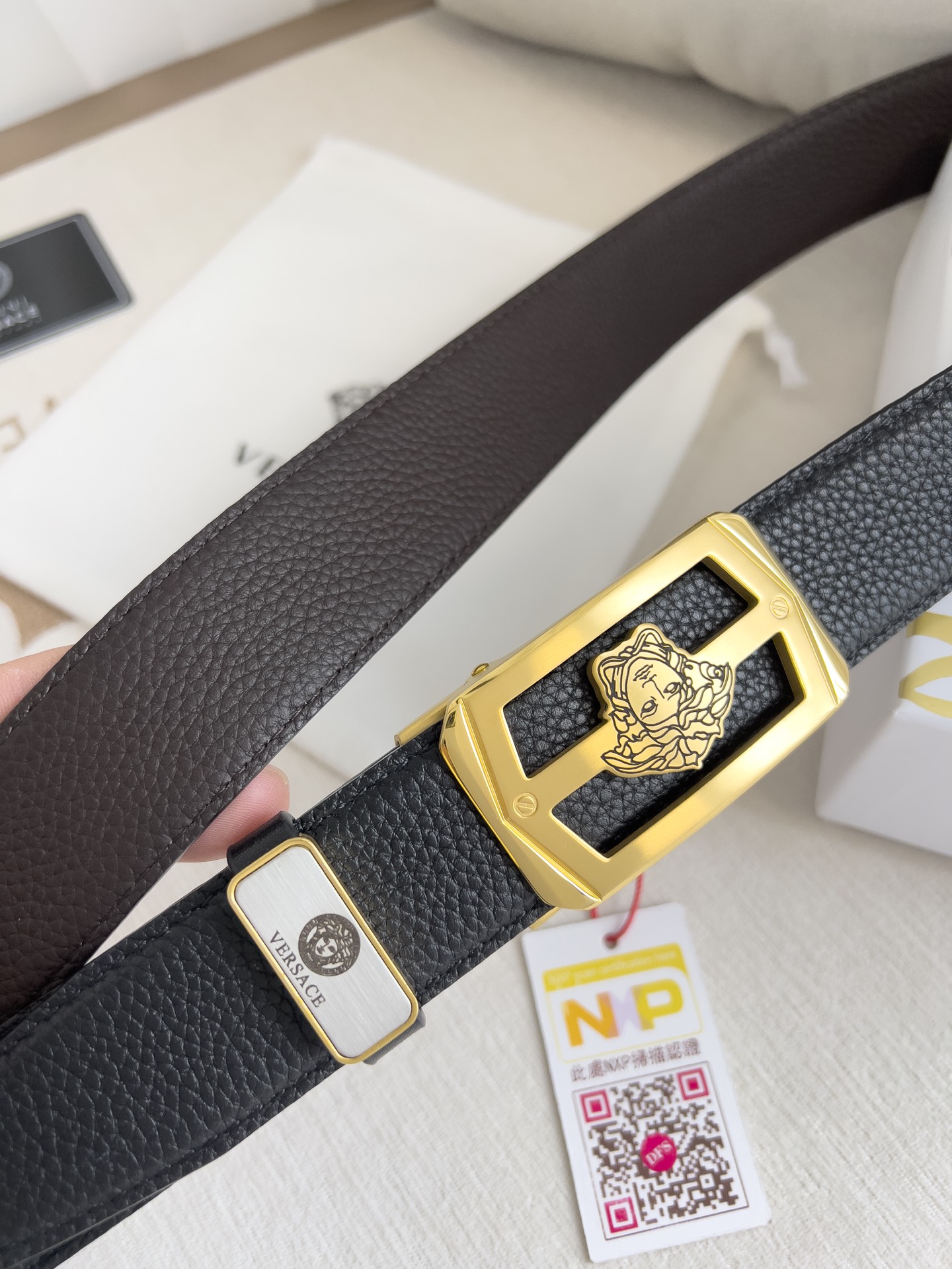 Versace Leather Belts 1:1 Mirror Version