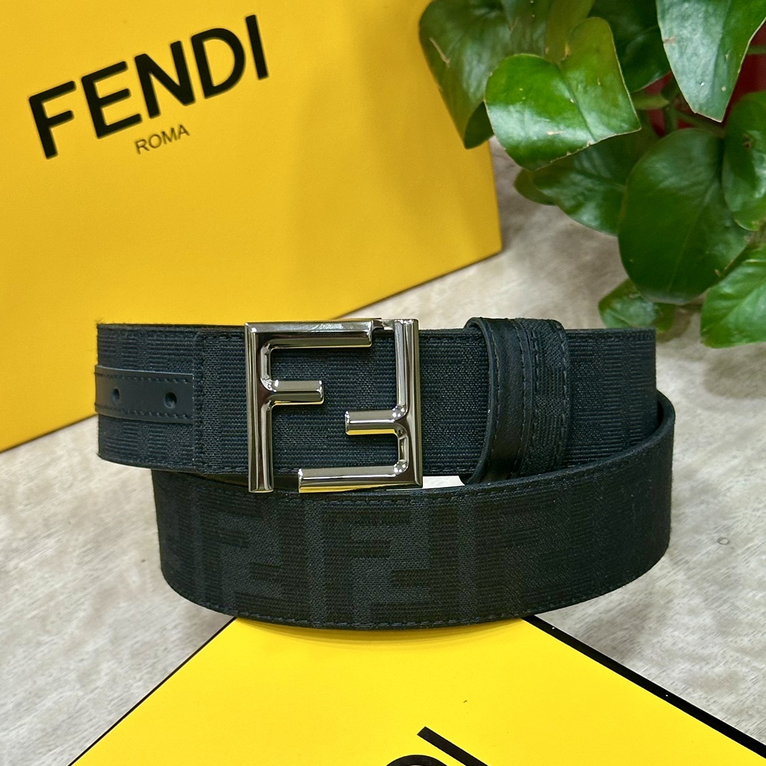 Fendi Leather Belts 1:1 Mirror Version