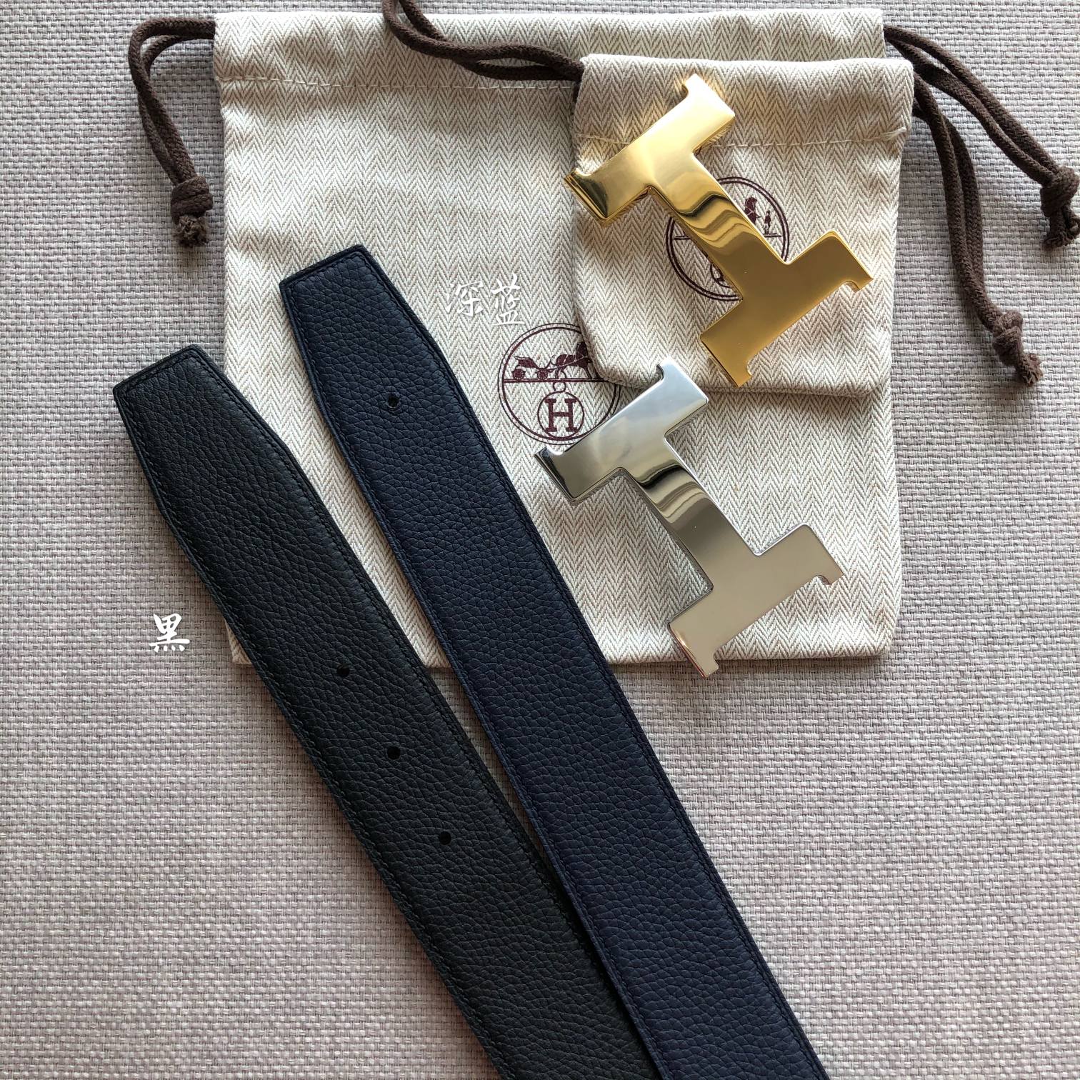 Hermes Leather Belts 1:1 Mirror Version