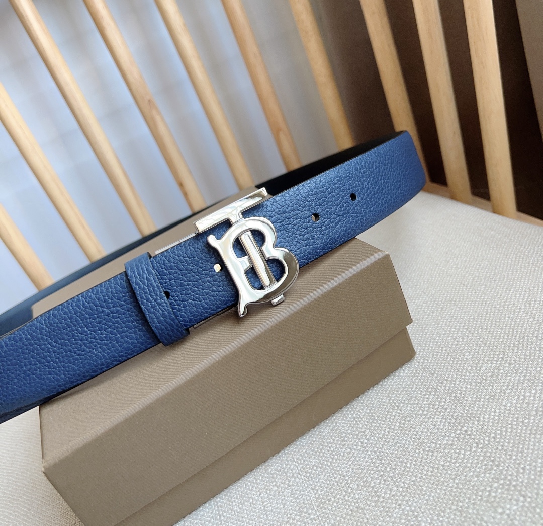 Burberry Leather Belts 1:1 Mirror Version