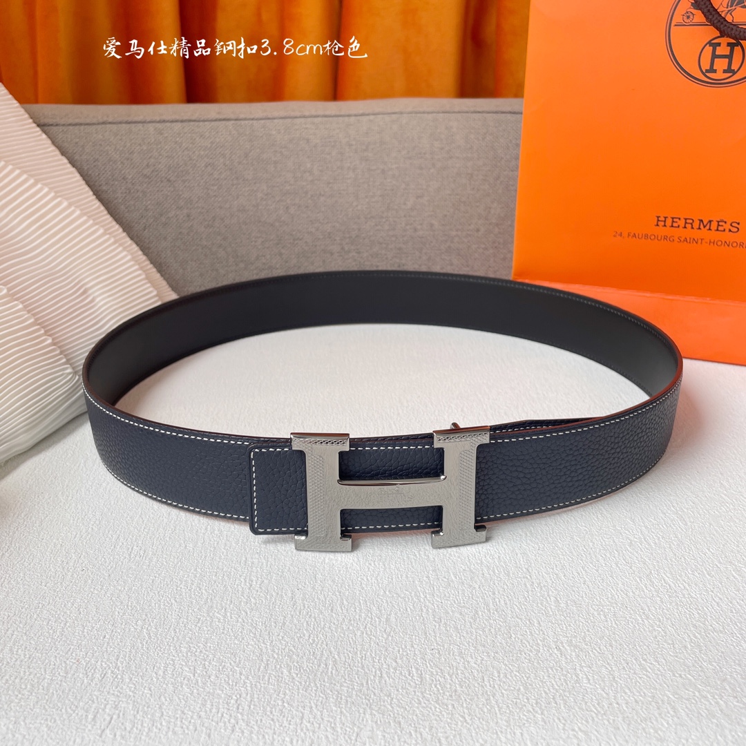 Hermes Leather Belts 1:1 Mirror Version