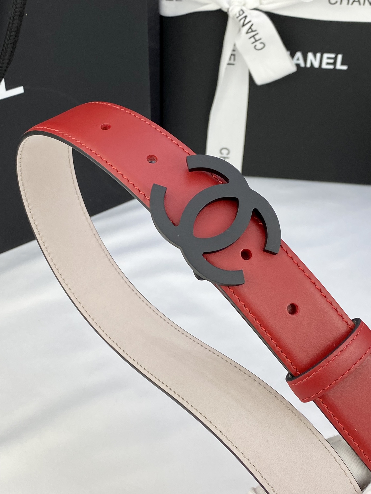 Chanel Leather Belts 1:1 Mirror Version