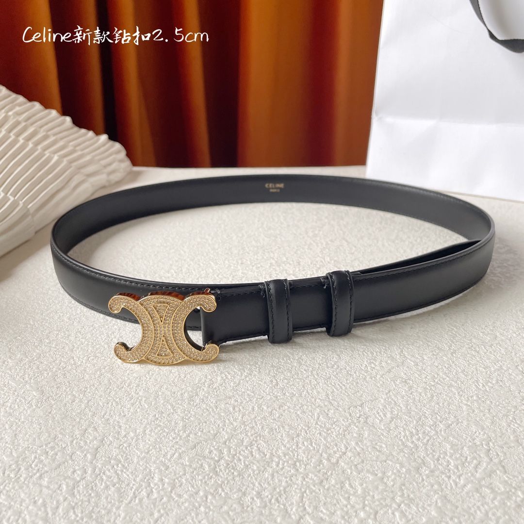 Celine Leather Belts 1:1 Mirror Version
