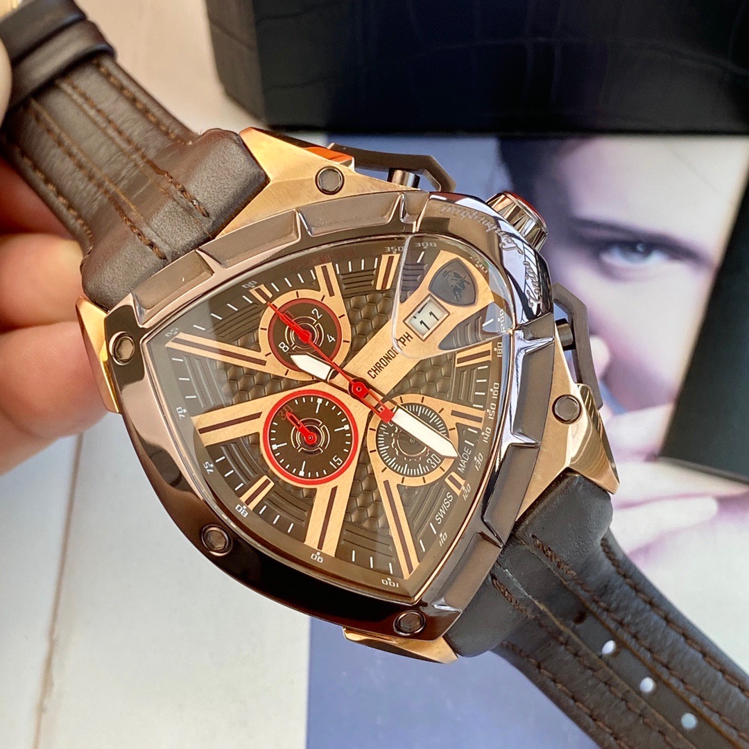 Tonino Lamborghini New Spyder Chronograph Gold / Black