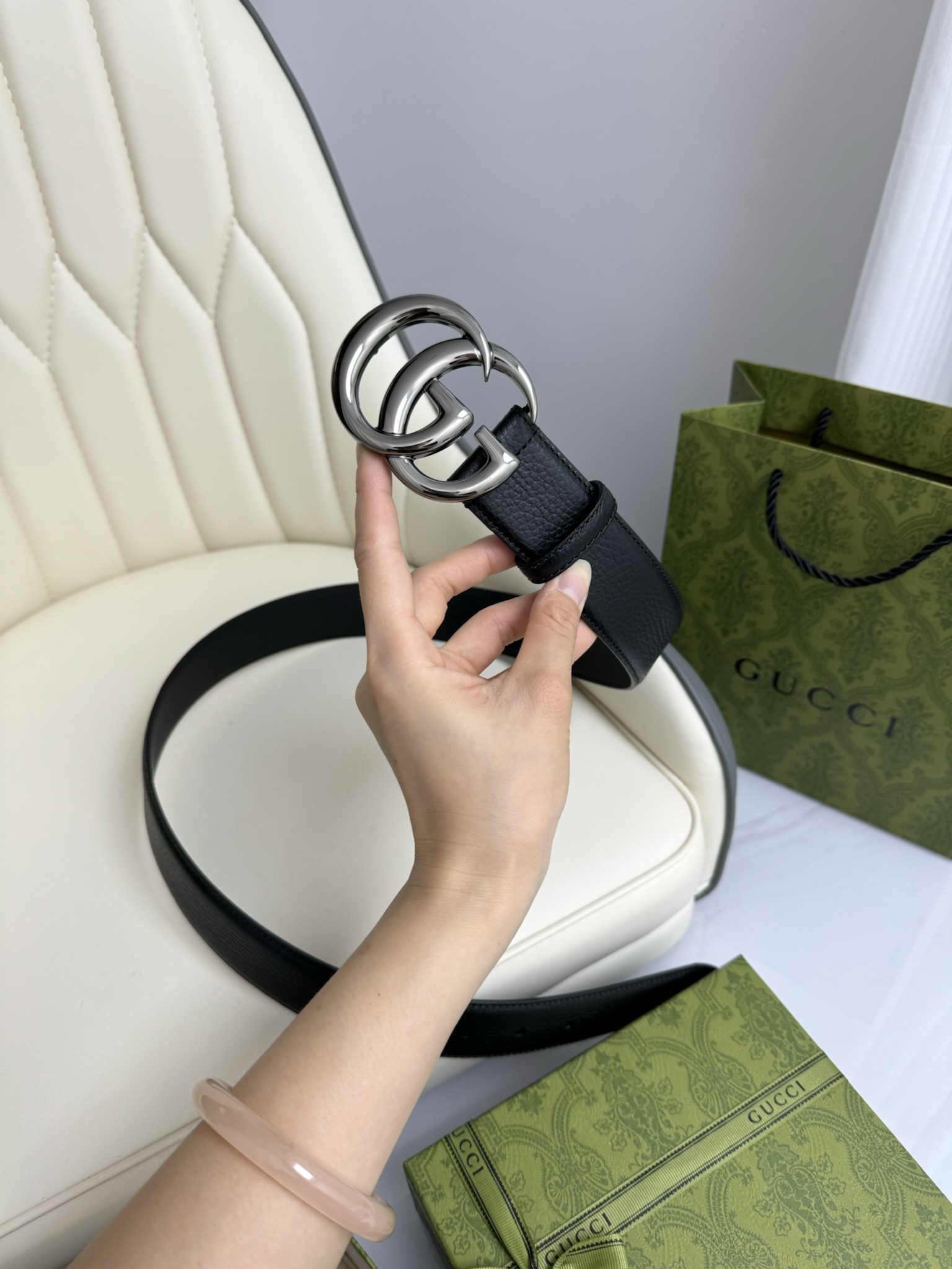 Gucci Leather Belts 1:1 Mirror Version