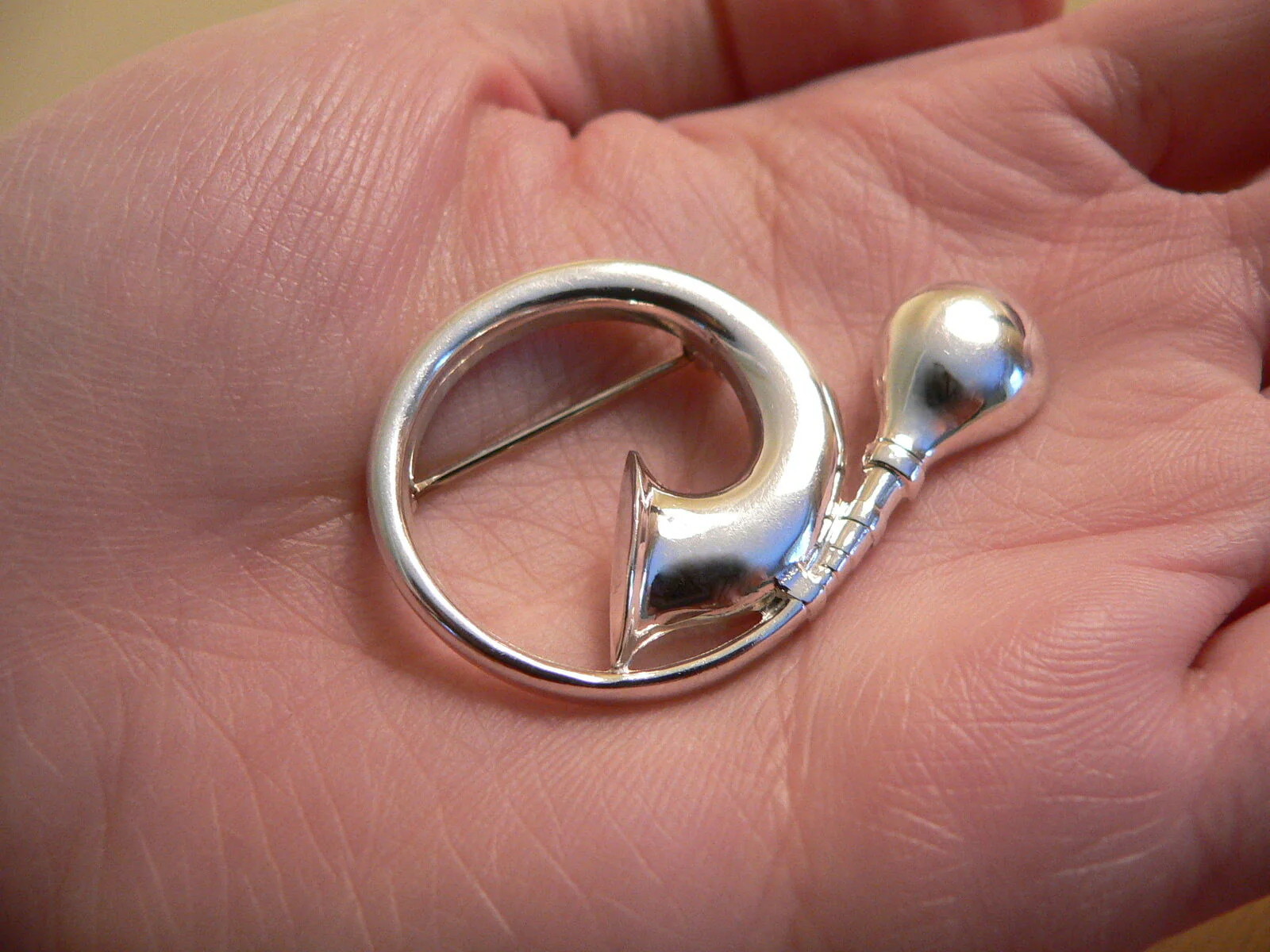 Tiffany & Co Music Pin Brooch Rare Classical Orchestra Gift Horn Orchestra Teach