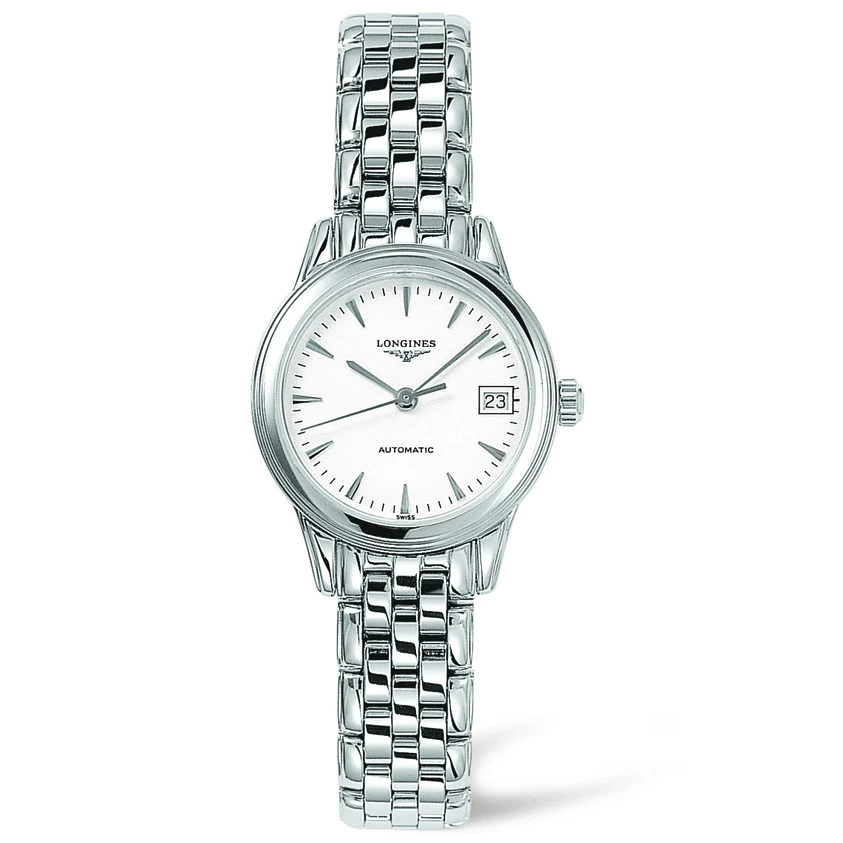 Flagship 26MM Automatic White Dial Stainless Steel Watch L42744126