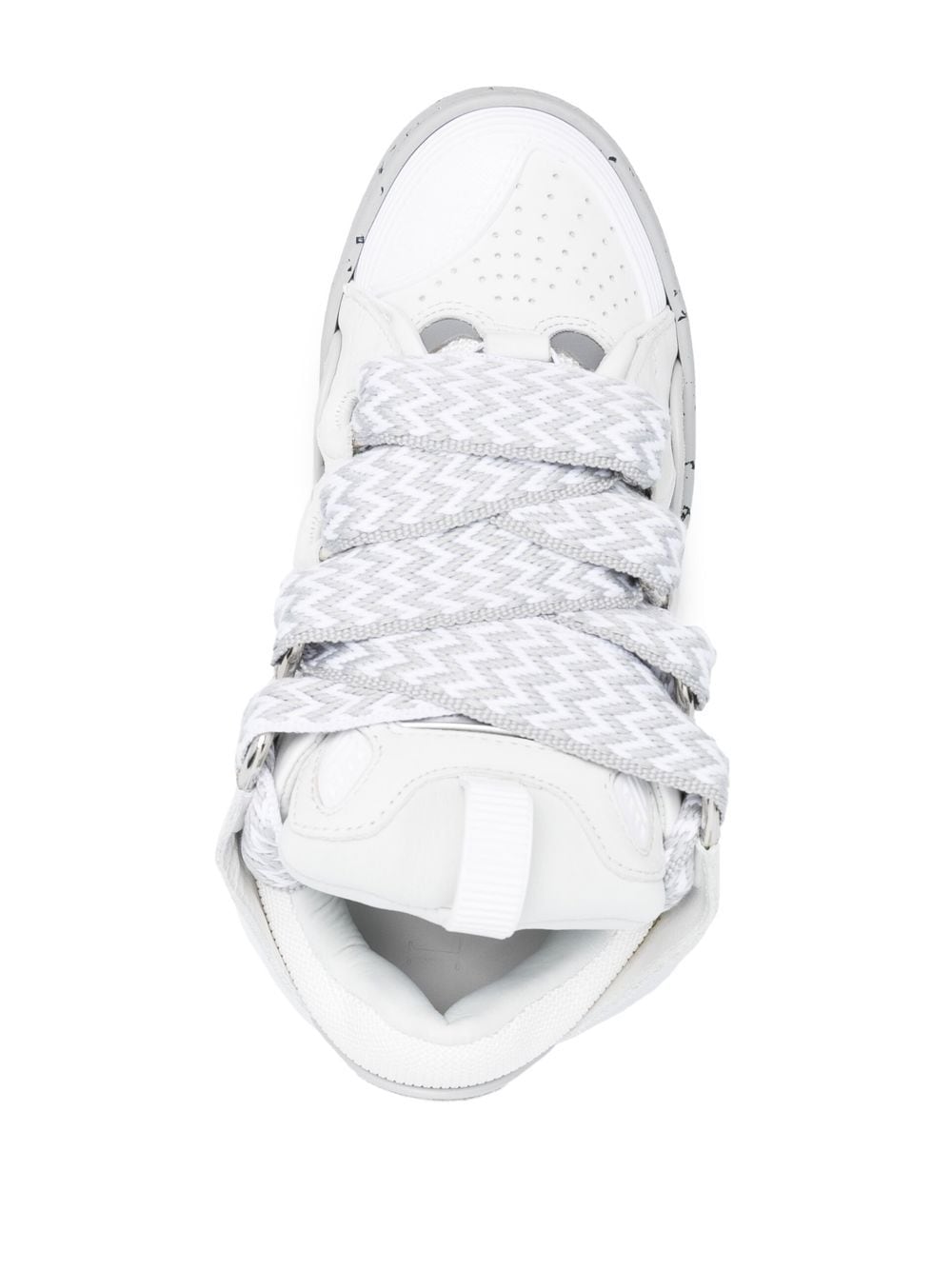 Lanvin LEATHER CURB SNEAKERS(Replica)