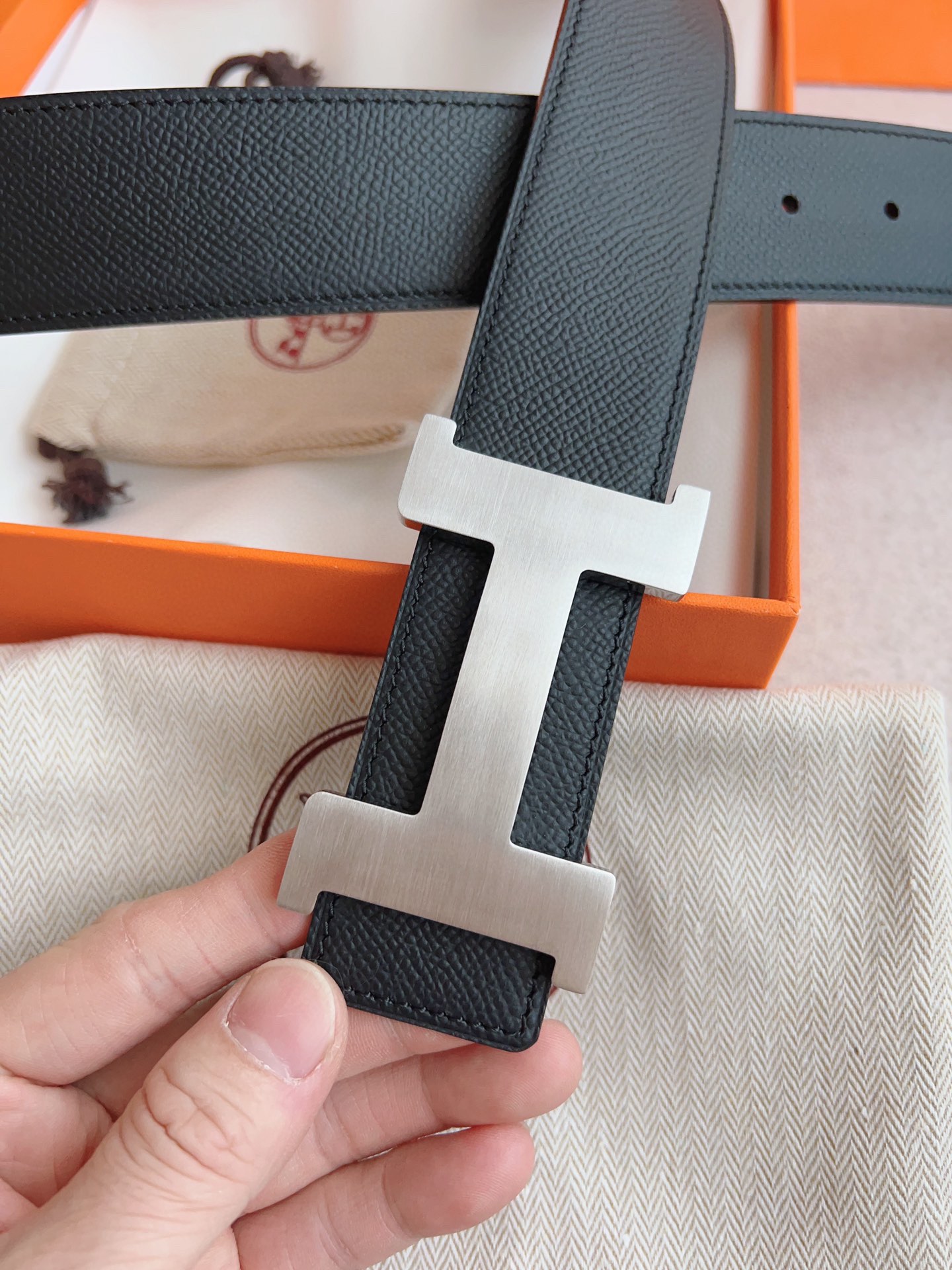 Hermes Leather Belts 1:1 Mirror Version