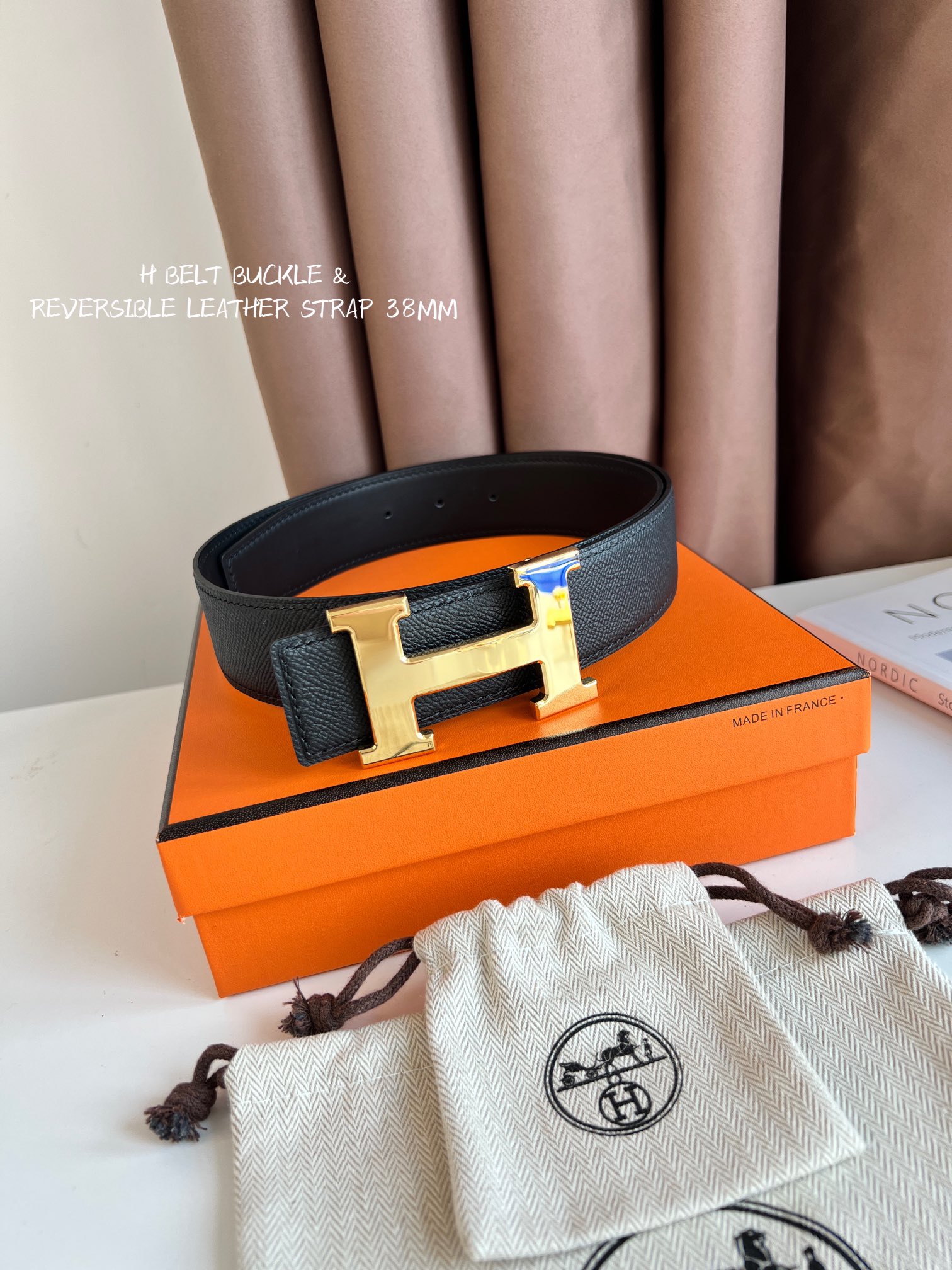 Hermes Leather Belts 1:1 Mirror Version