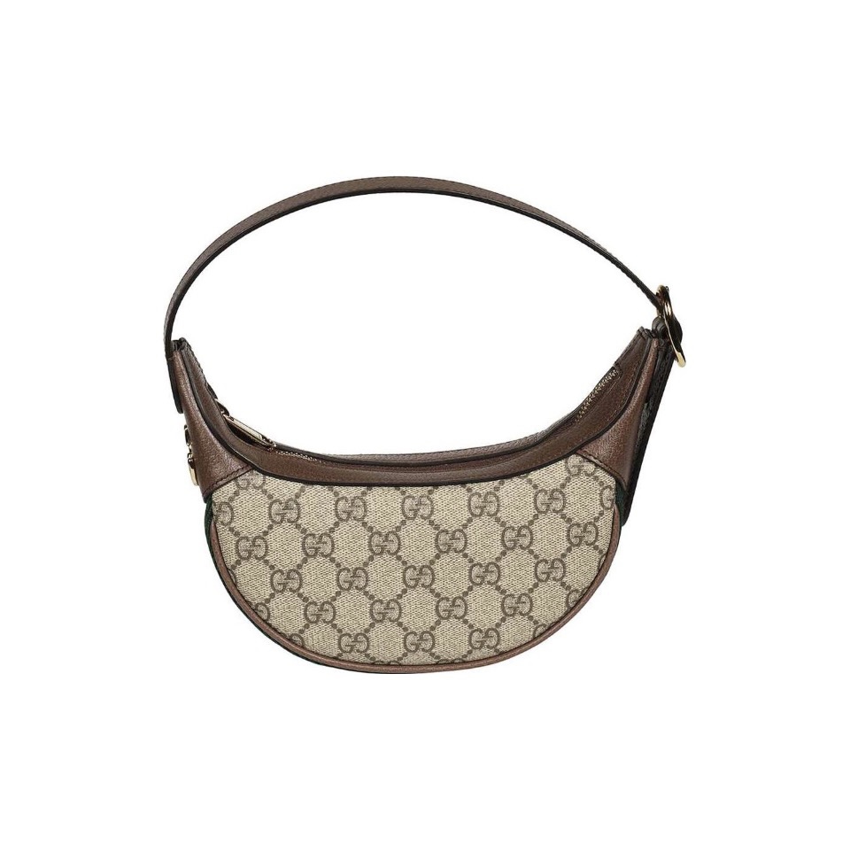 Gucci Ophidia Canvas&Leather Shoulder  Bags Handbag (7A Replica)
