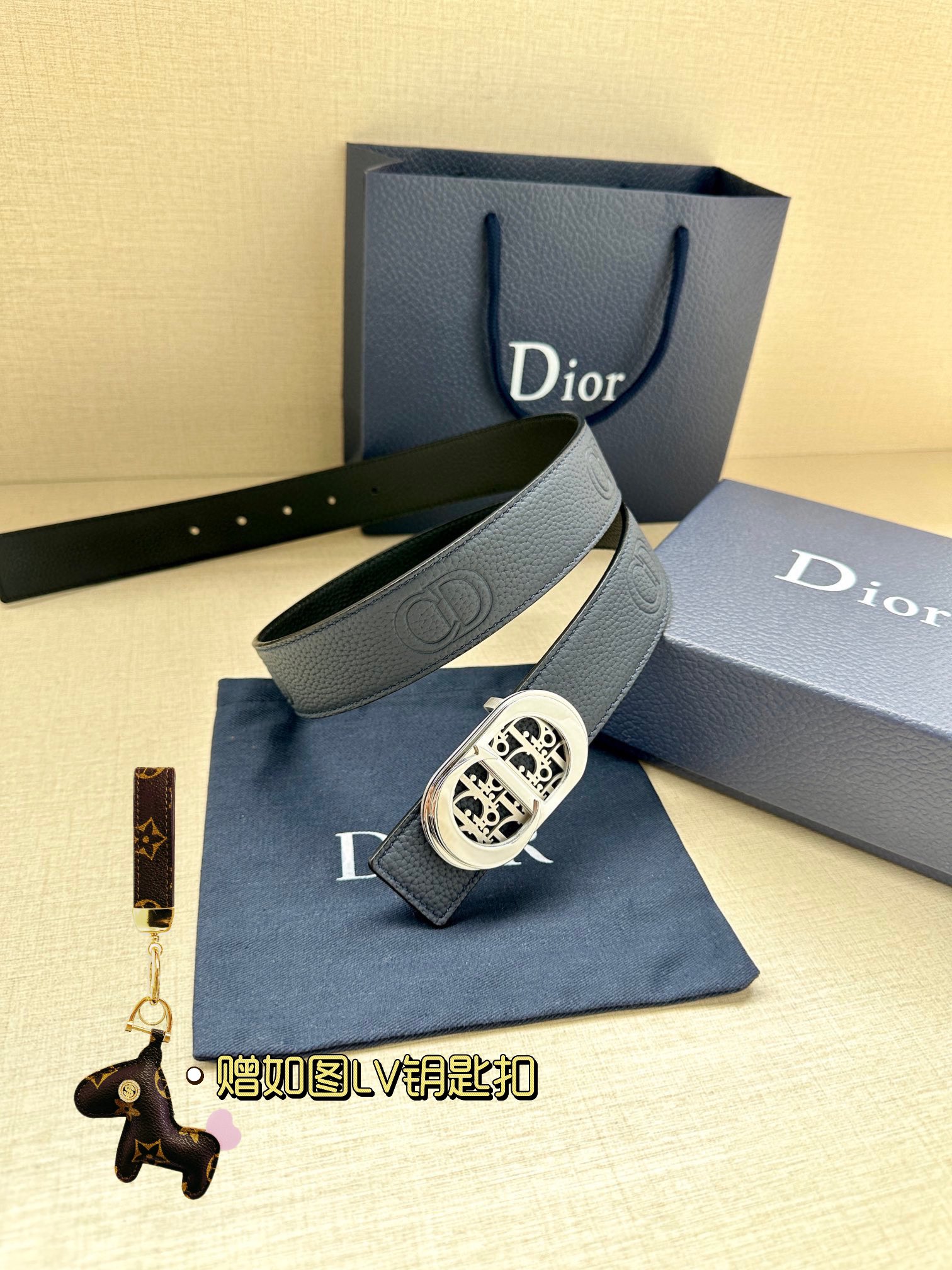 Dior Leather Belts 1:1 Mirror Version