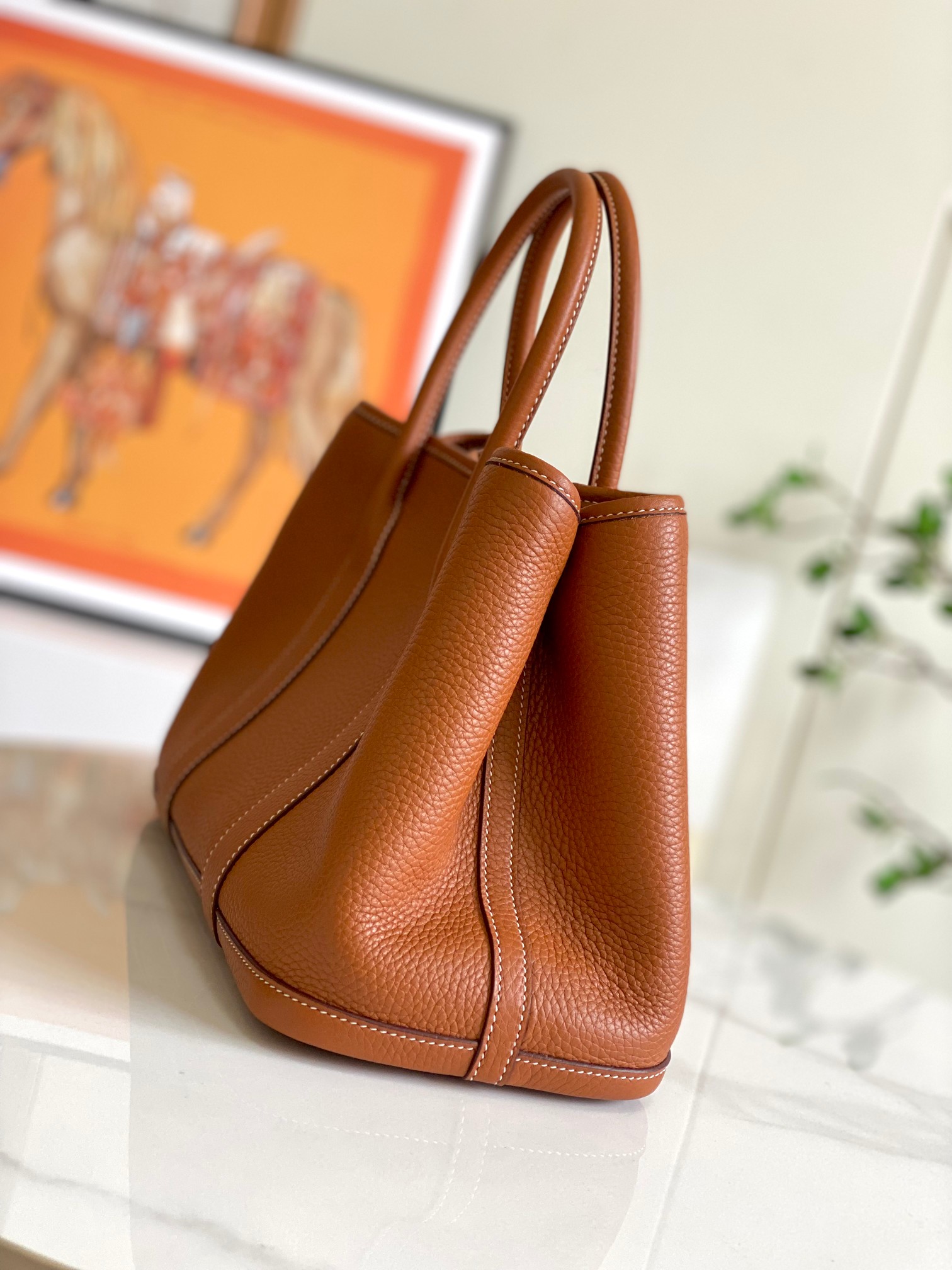 Hermes 10A Handbag Shoulder Bag Top Mirror Quality Version Garden30