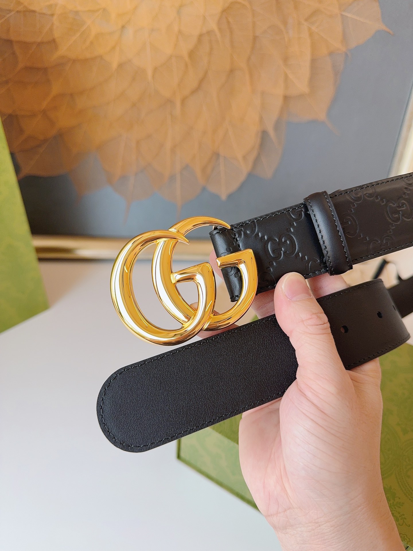 Gucci Leather Belts 1:1 Mirror Version