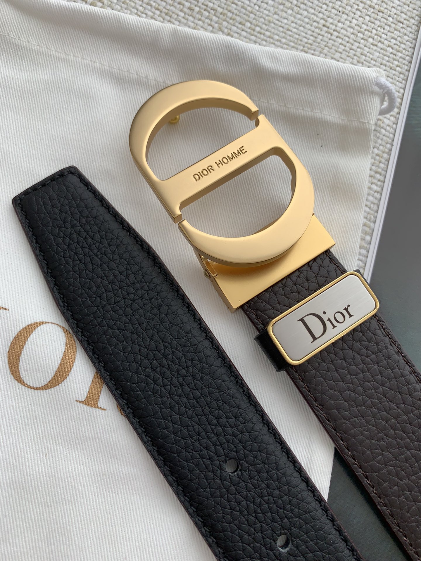 Dior Leather Belts 1:1 Mirror Version