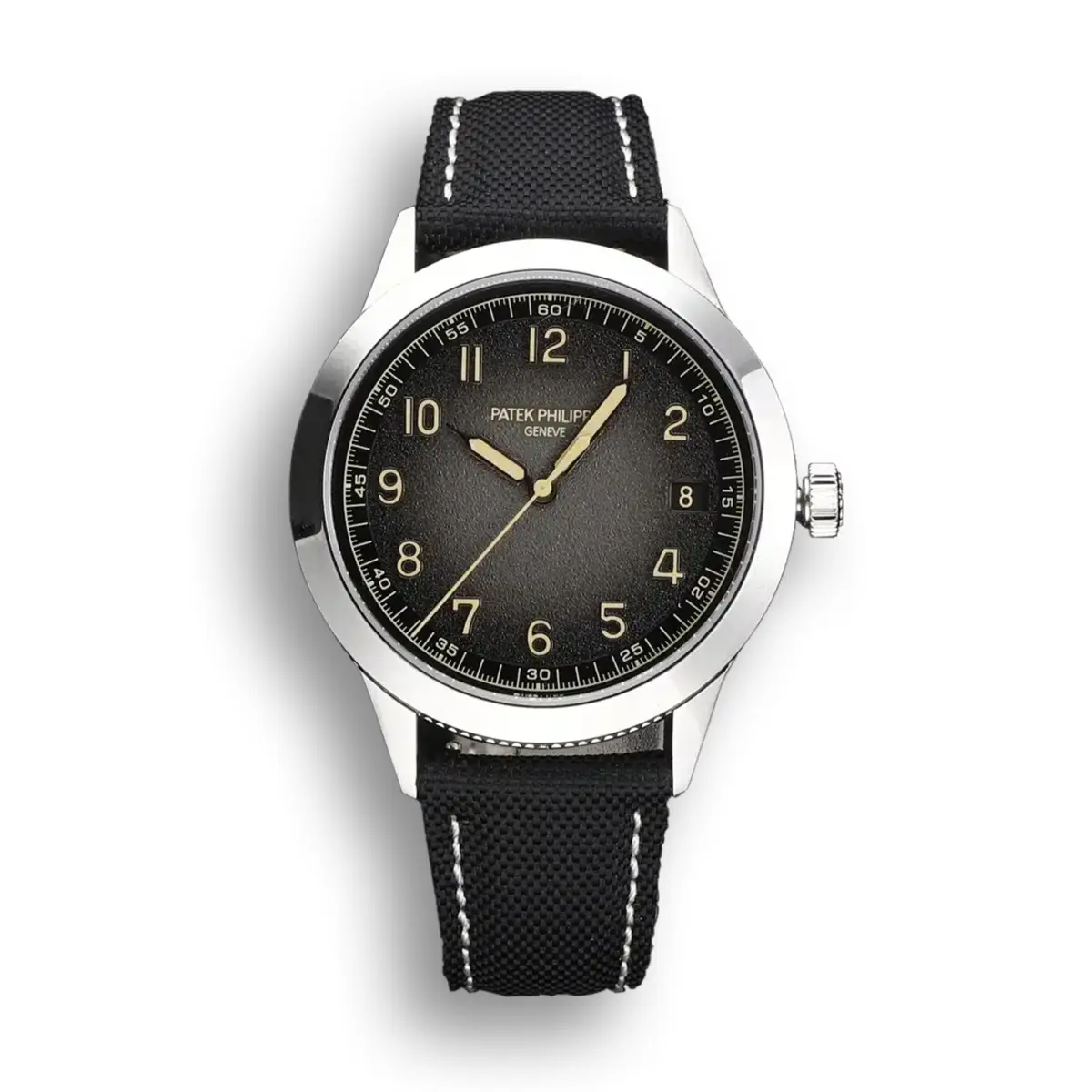 Calatrava DATE, SWEEP SECONDS. 40 mm,Steel,5226G