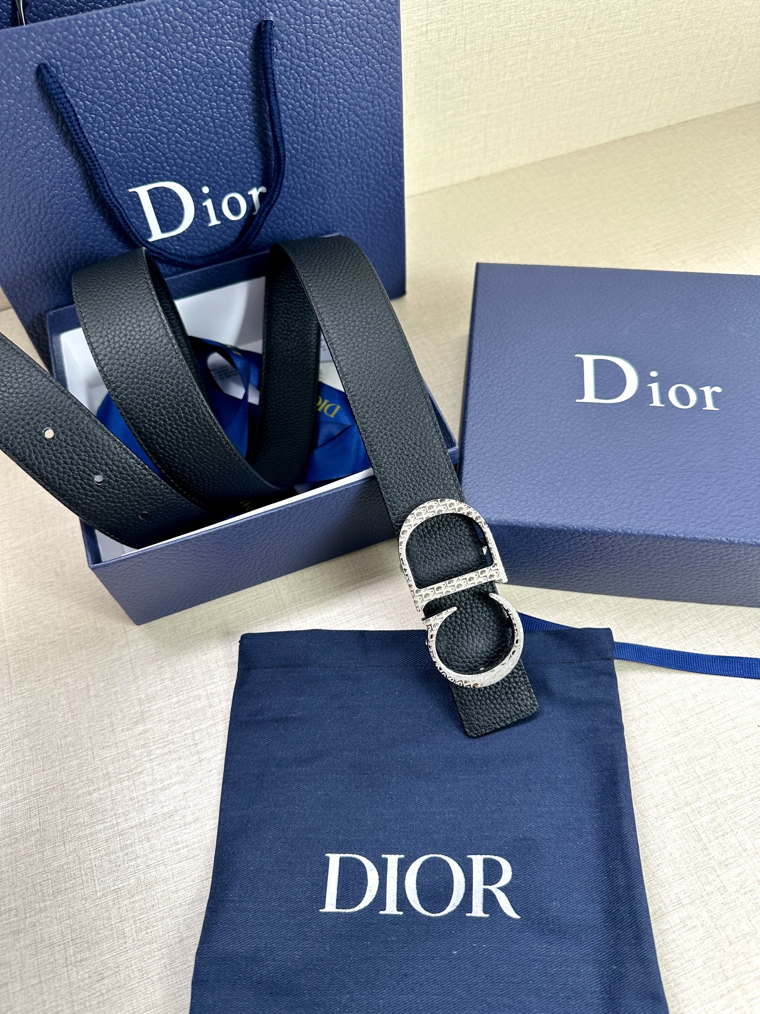 Dior Leather Belts 1:1 Mirror Version