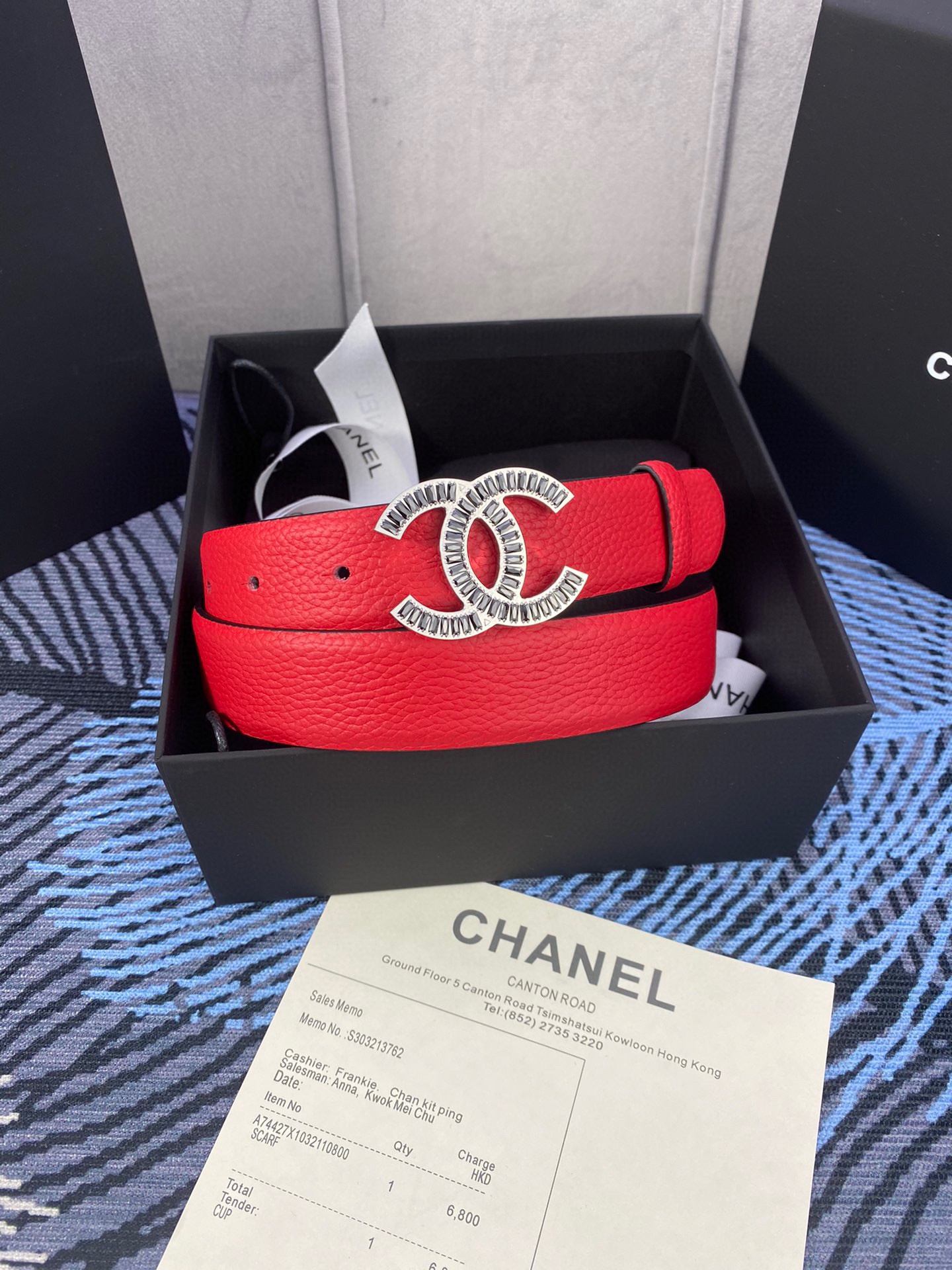 Chanel Leather Belts 1:1 Mirror Version